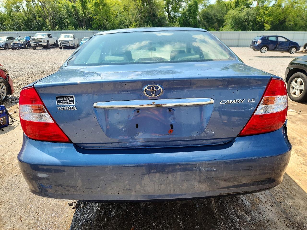 2003 Toyota Camry Le Blue vin: 4T1BE32K23U731502