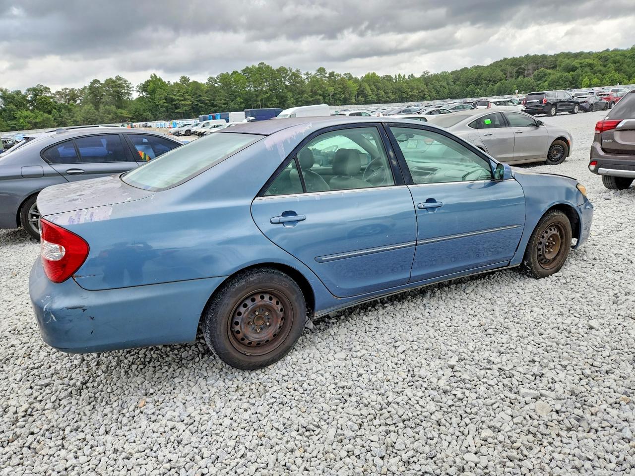 2003 Toyota Camry Xle Blue vin: 4T1BE32K23U733055