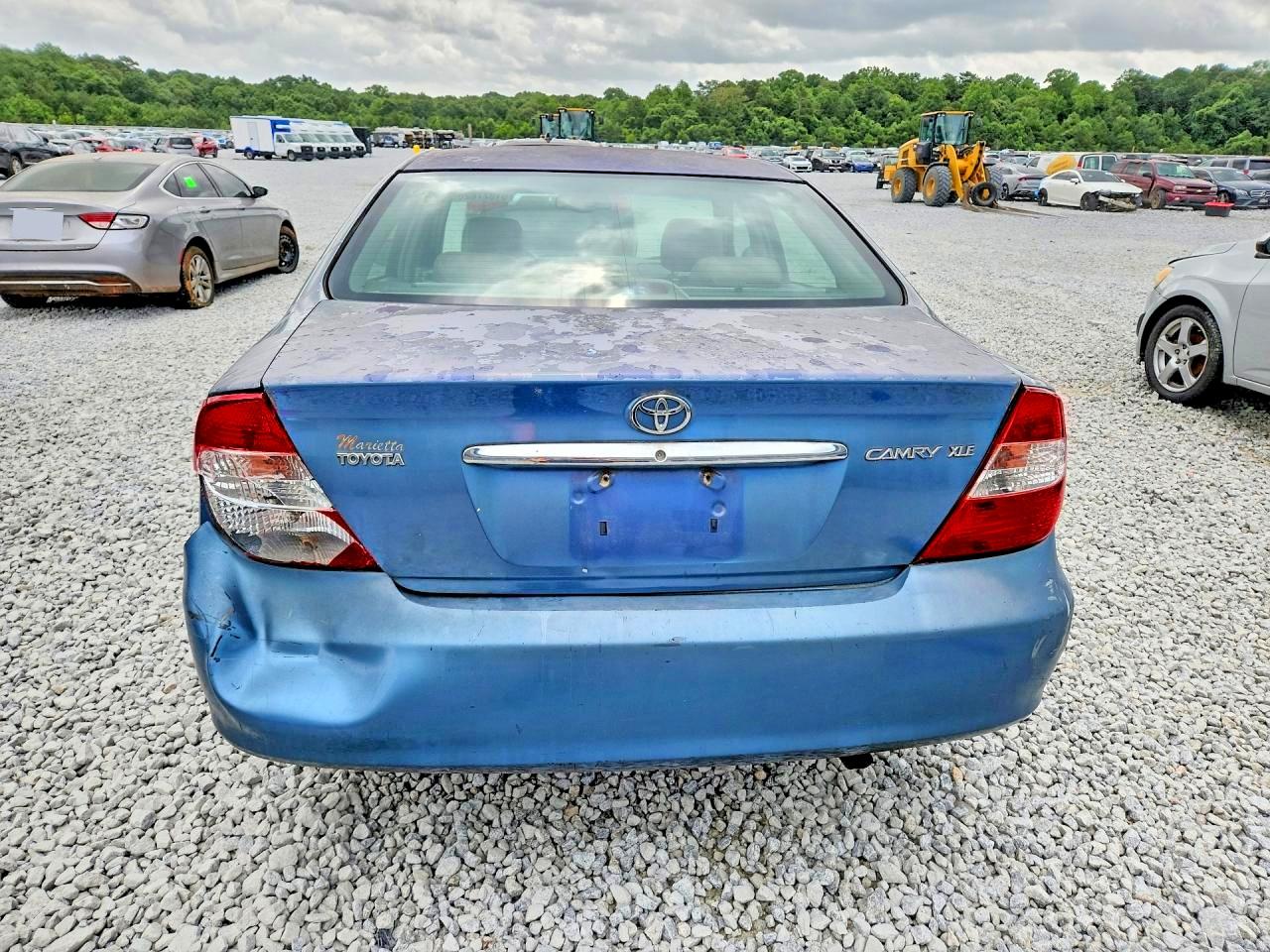 2003 Toyota Camry Xle Blue vin: 4T1BE32K23U733055
