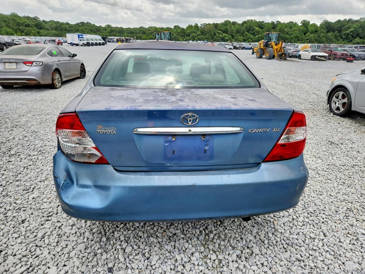 2003 Toyota Camry Xle Blue vin: 4T1BE32K23U733055