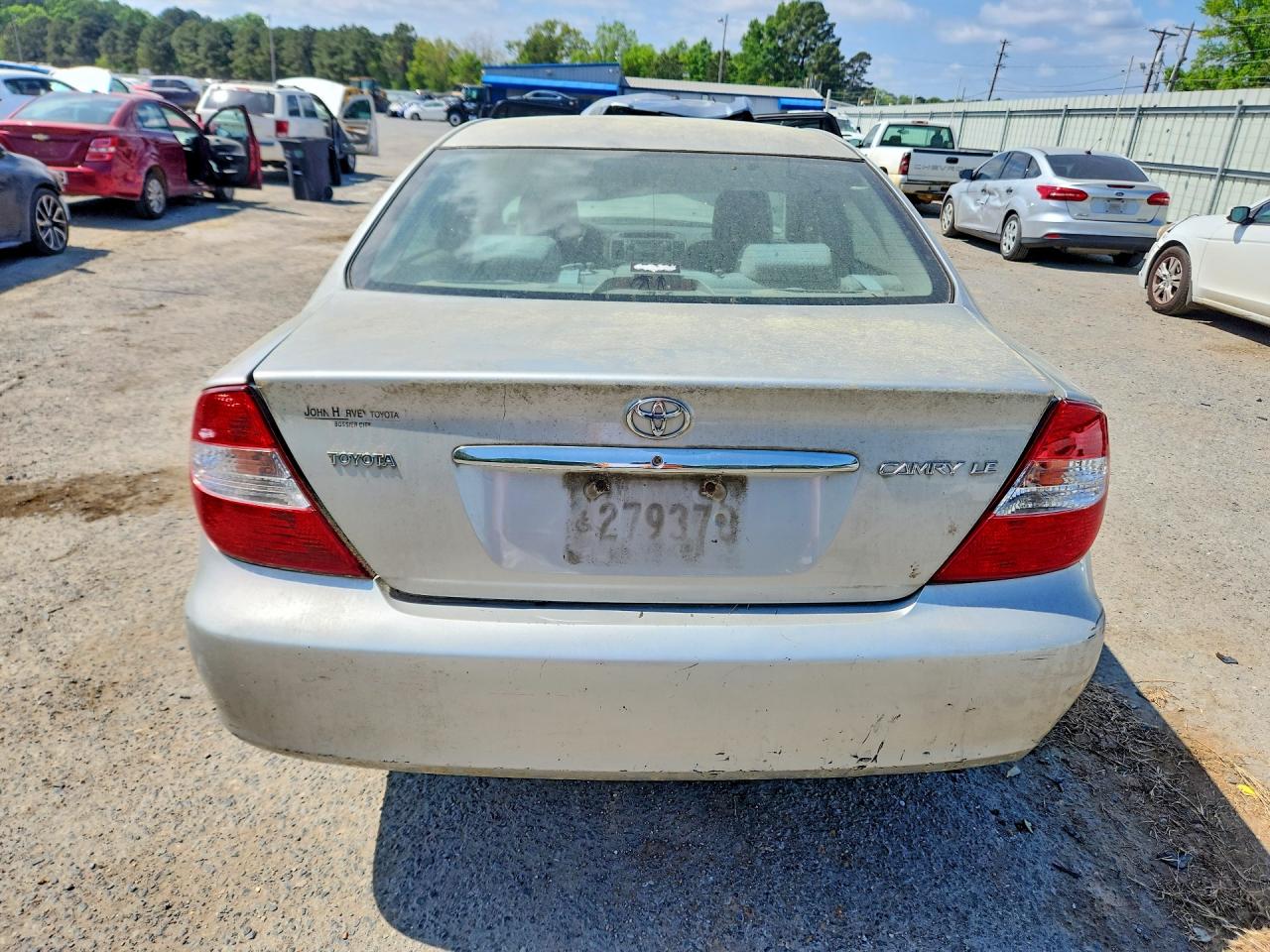 2003 Toyota Camry Le Gray vin: 4T1BE32K23U738983