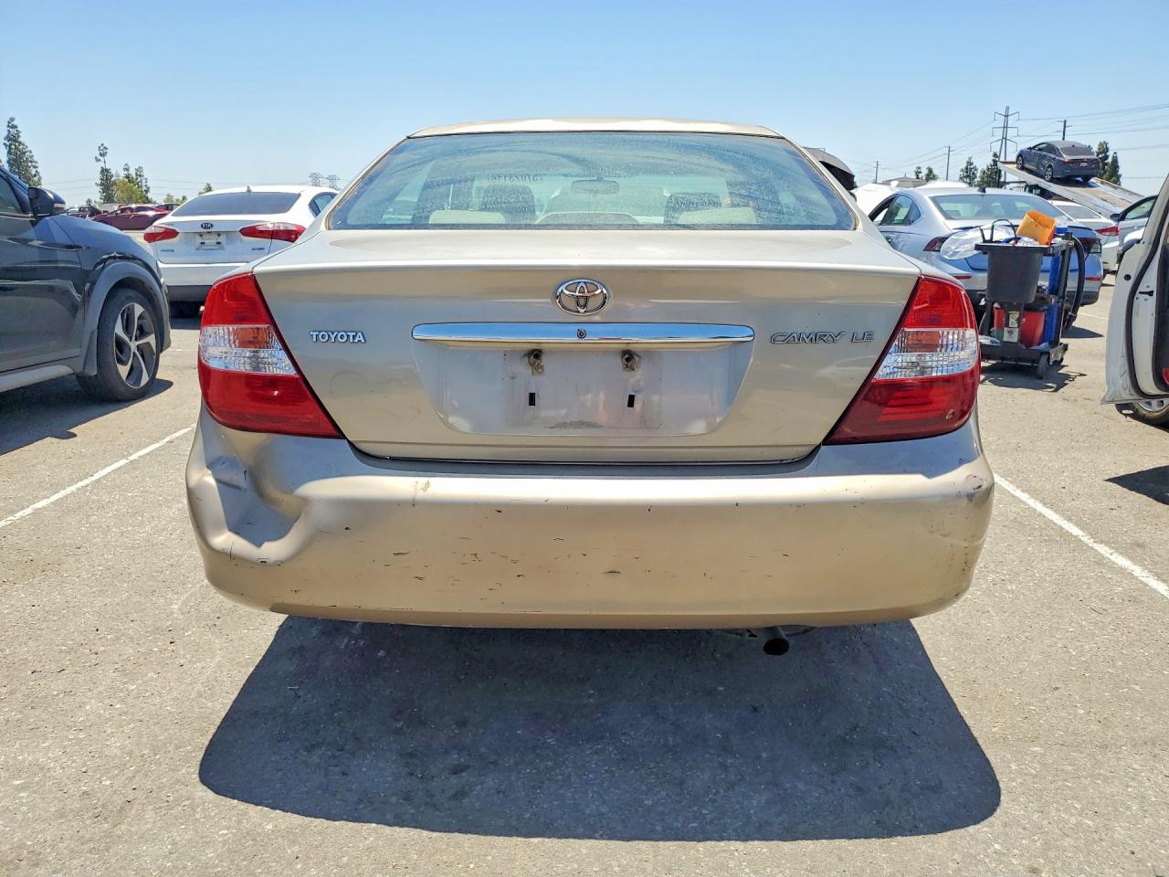 2003 Toyota Camry Le Silver vin: 4T1BE32K23U753032