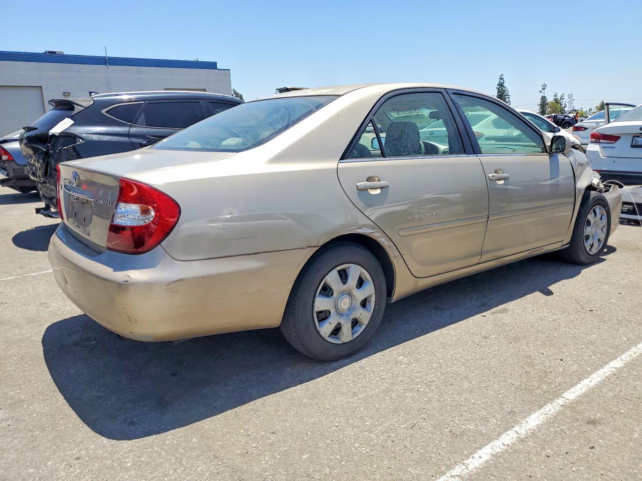 2003 Toyota Camry Le Silver vin: 4T1BE32K23U753032