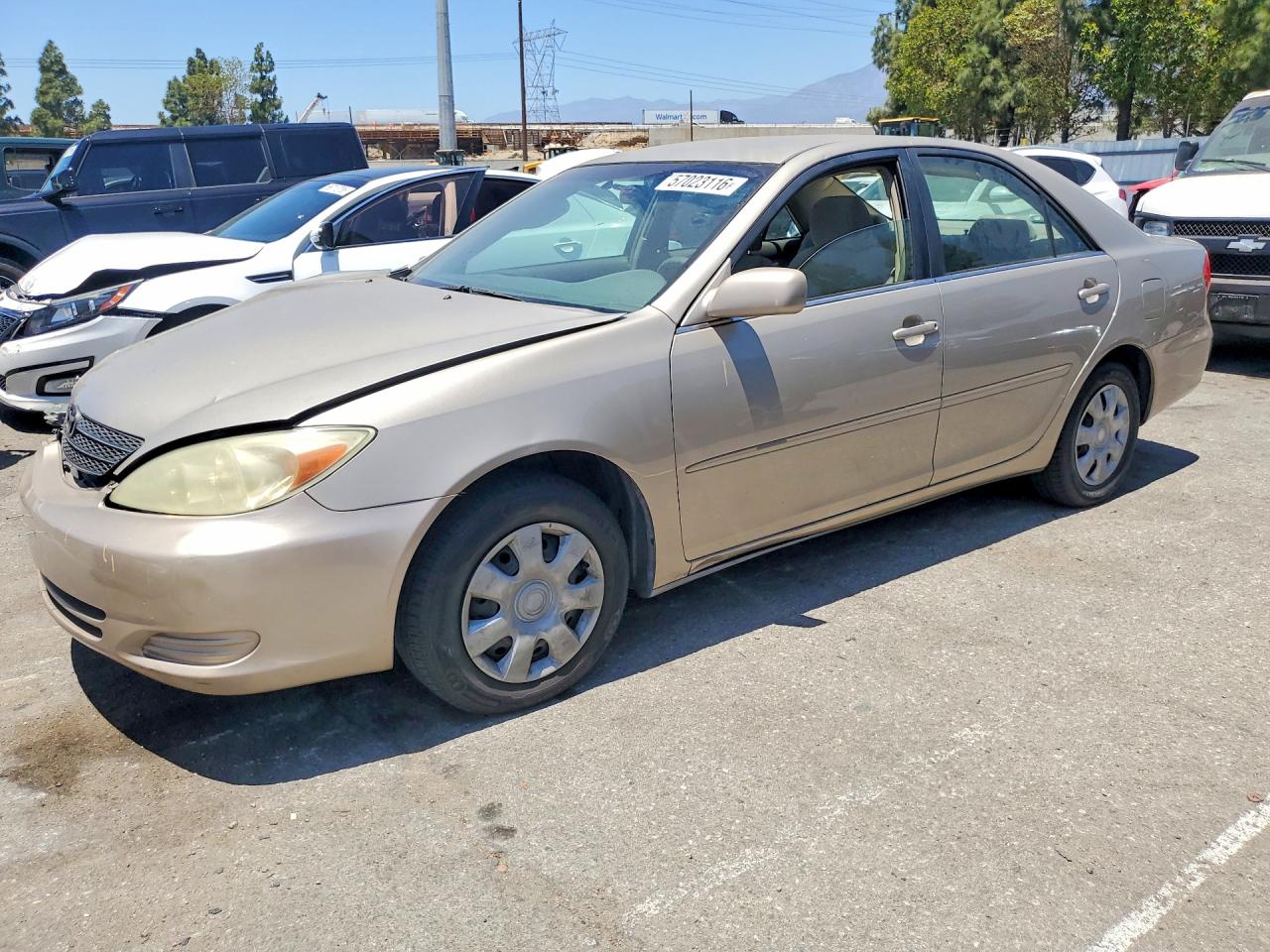 2003 Toyota Camry Le Silver vin: 4T1BE32K23U753032
