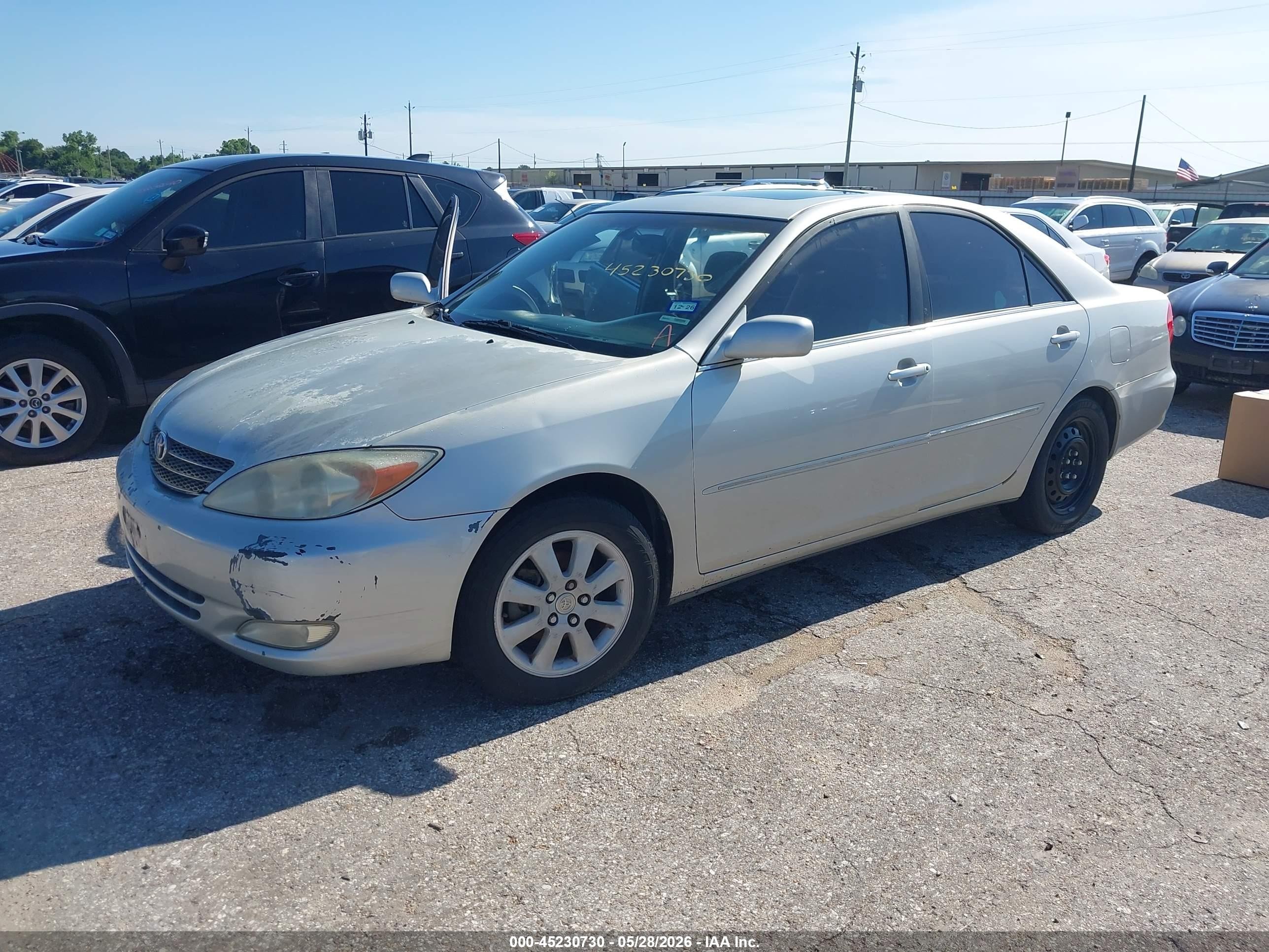 2003 Toyota Camry Xle Серебряный vin: 4T1BE32K23U757713