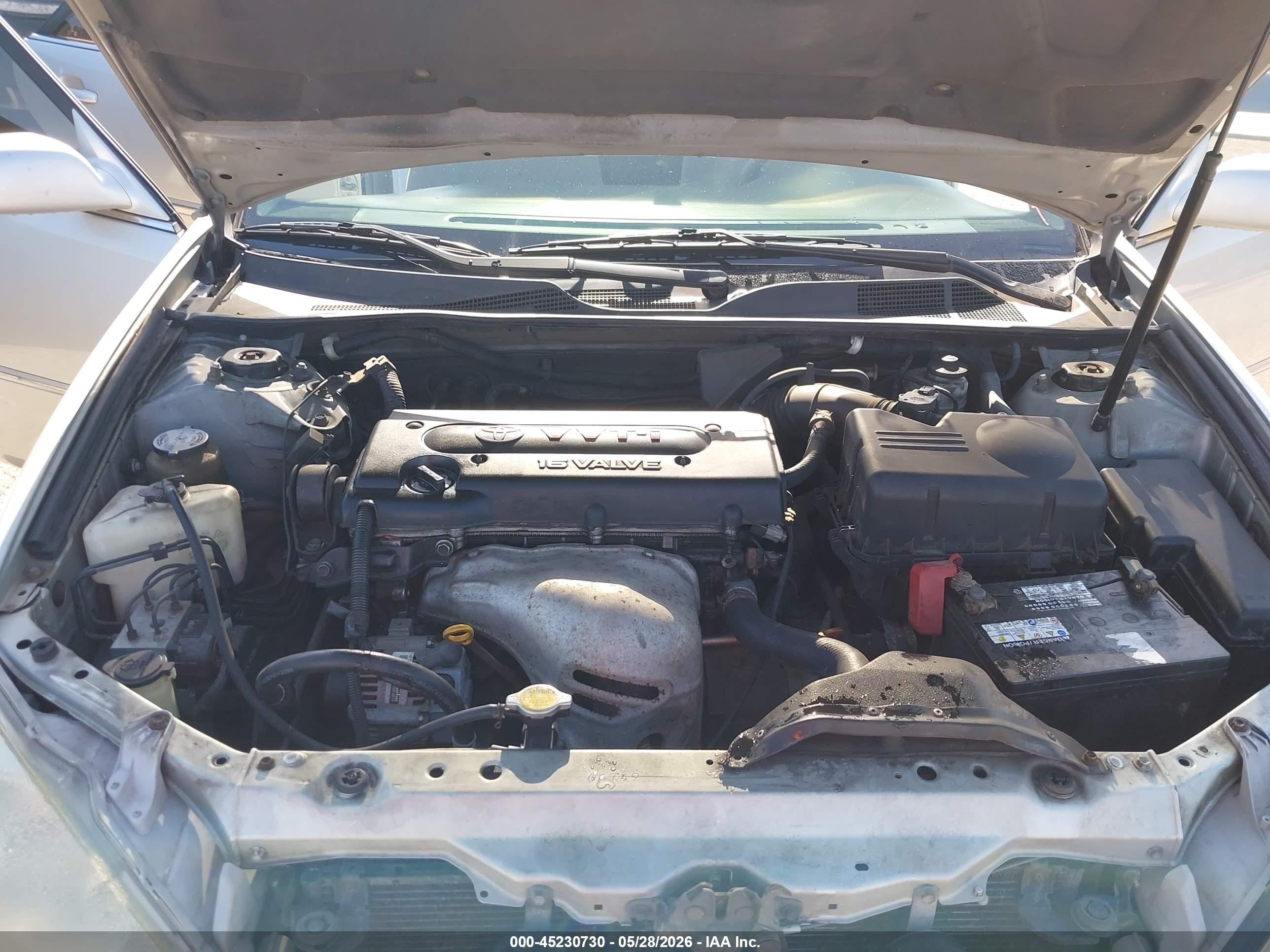 2003 Toyota Camry Xle Серебряный vin: 4T1BE32K23U757713