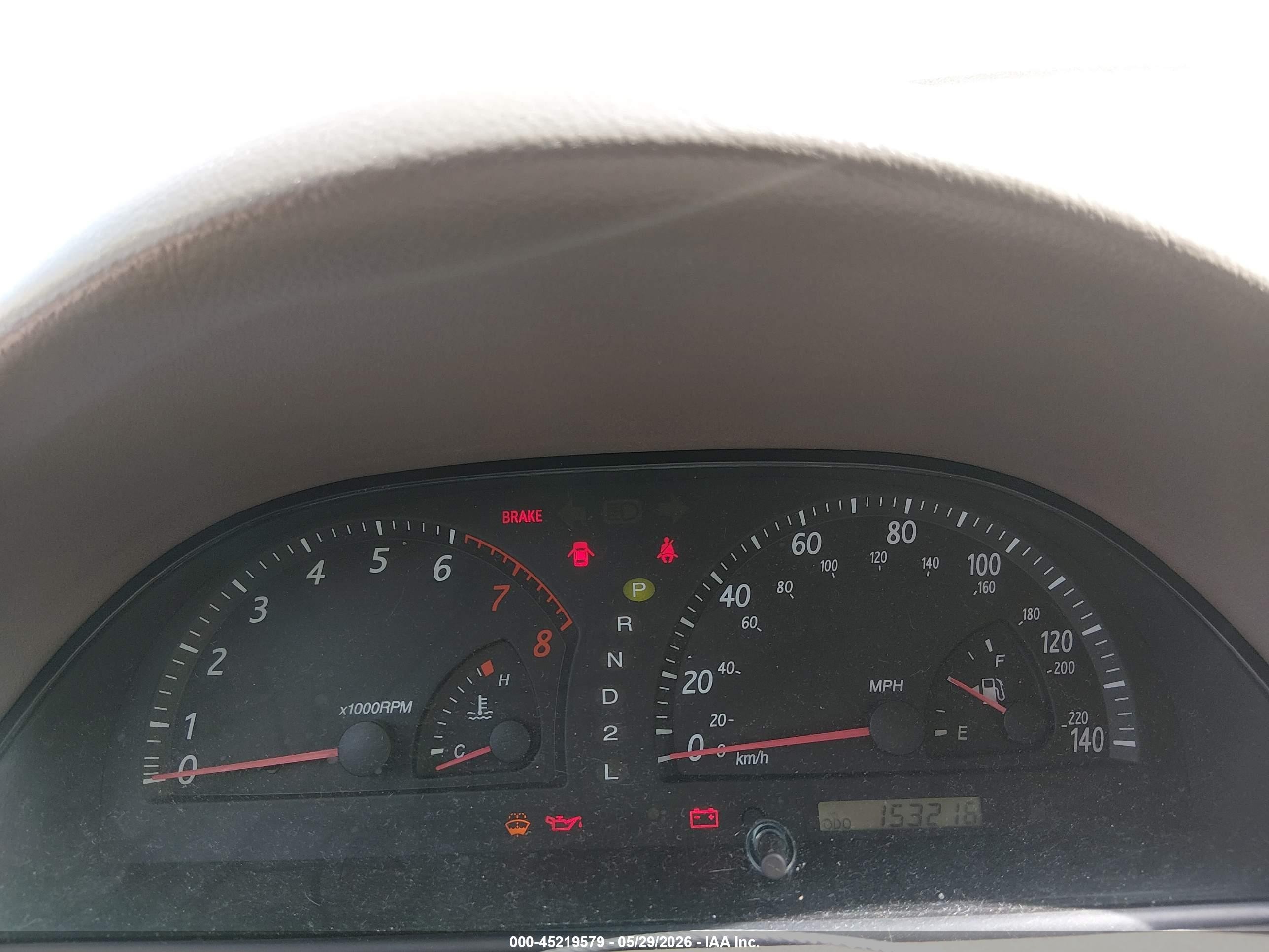 2003 Toyota Camry Le Gold vin: 4T1BE32K23U774947