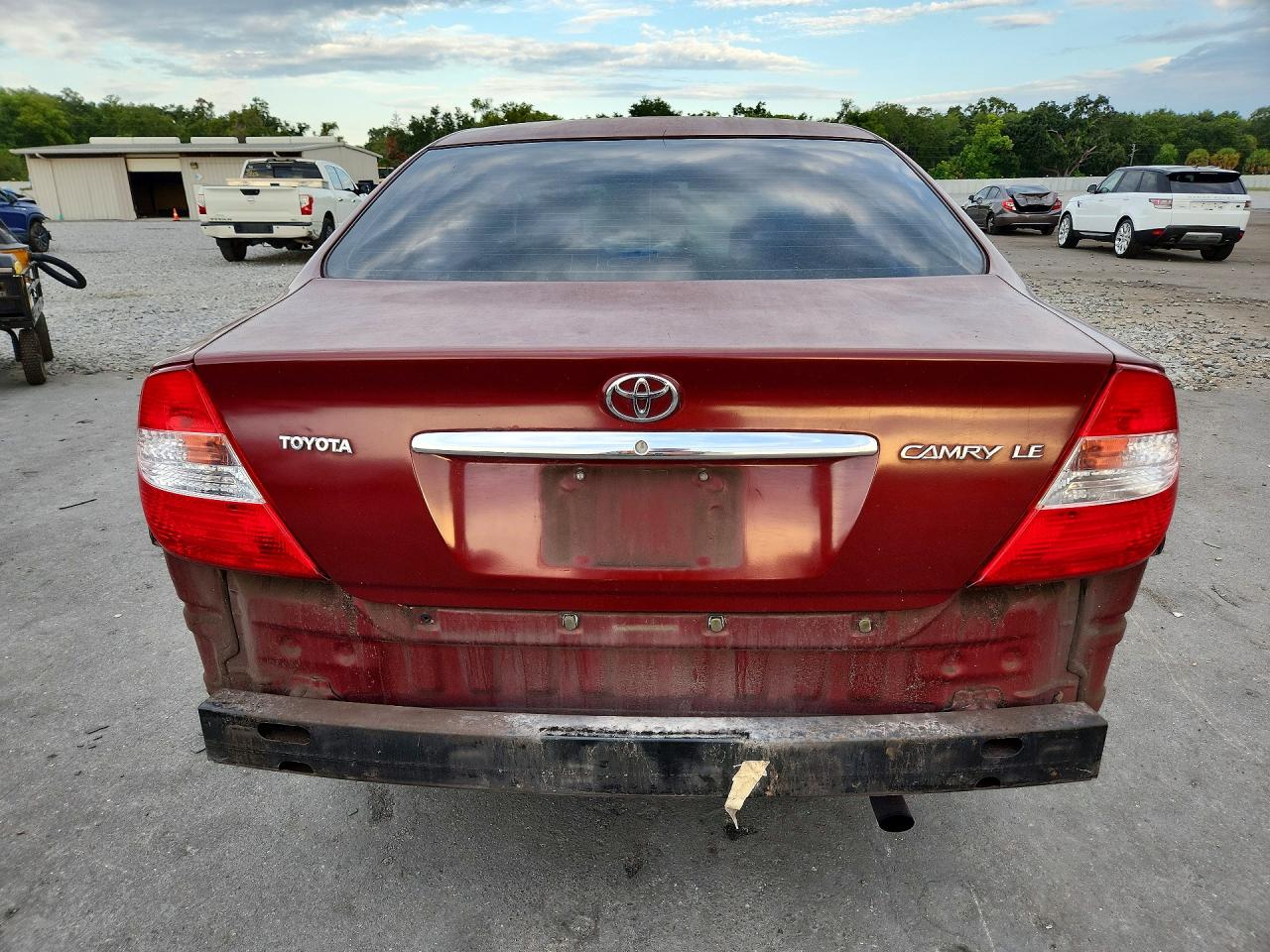 2004 Toyota Camry Le Burgundy vin: 4T1BE32K24U277155