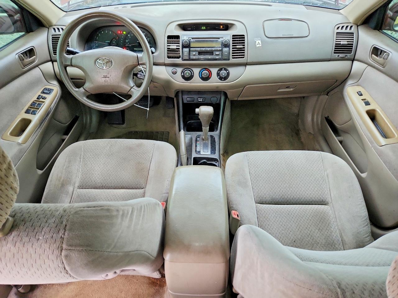 2004 Toyota Camry Le Burgundy vin: 4T1BE32K24U277155
