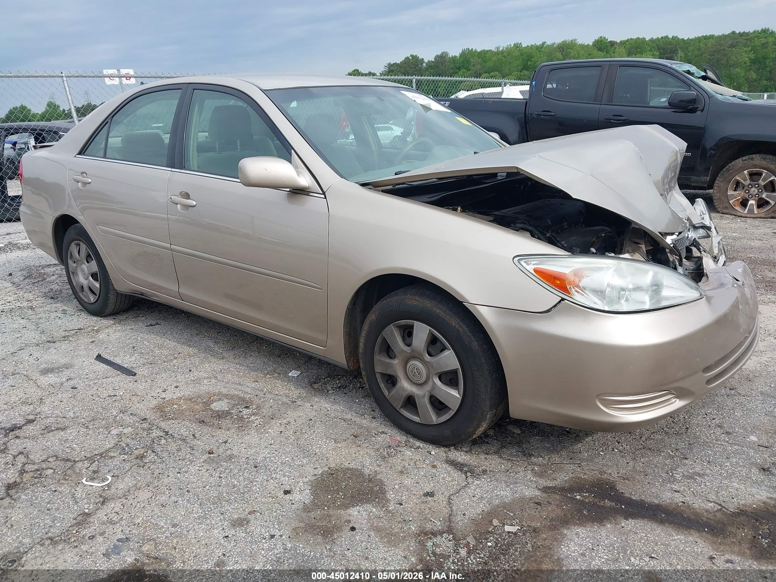 2004 Toyota Camry Le/se/std/xle Желто-коричневый vin: 4T1BE32K24U299995
