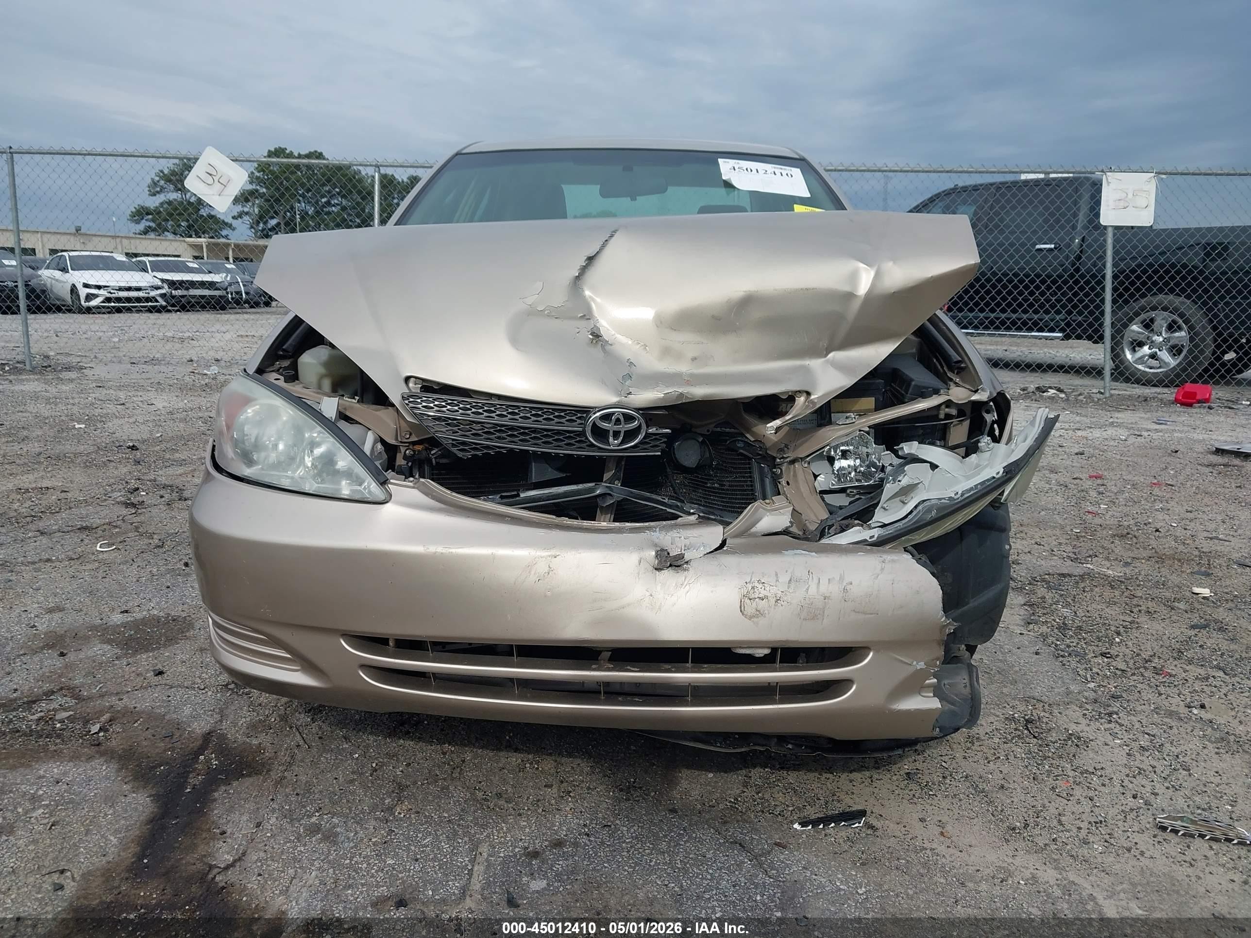 2004 Toyota Camry Le/se/std/xle Желто-коричневый vin: 4T1BE32K24U299995