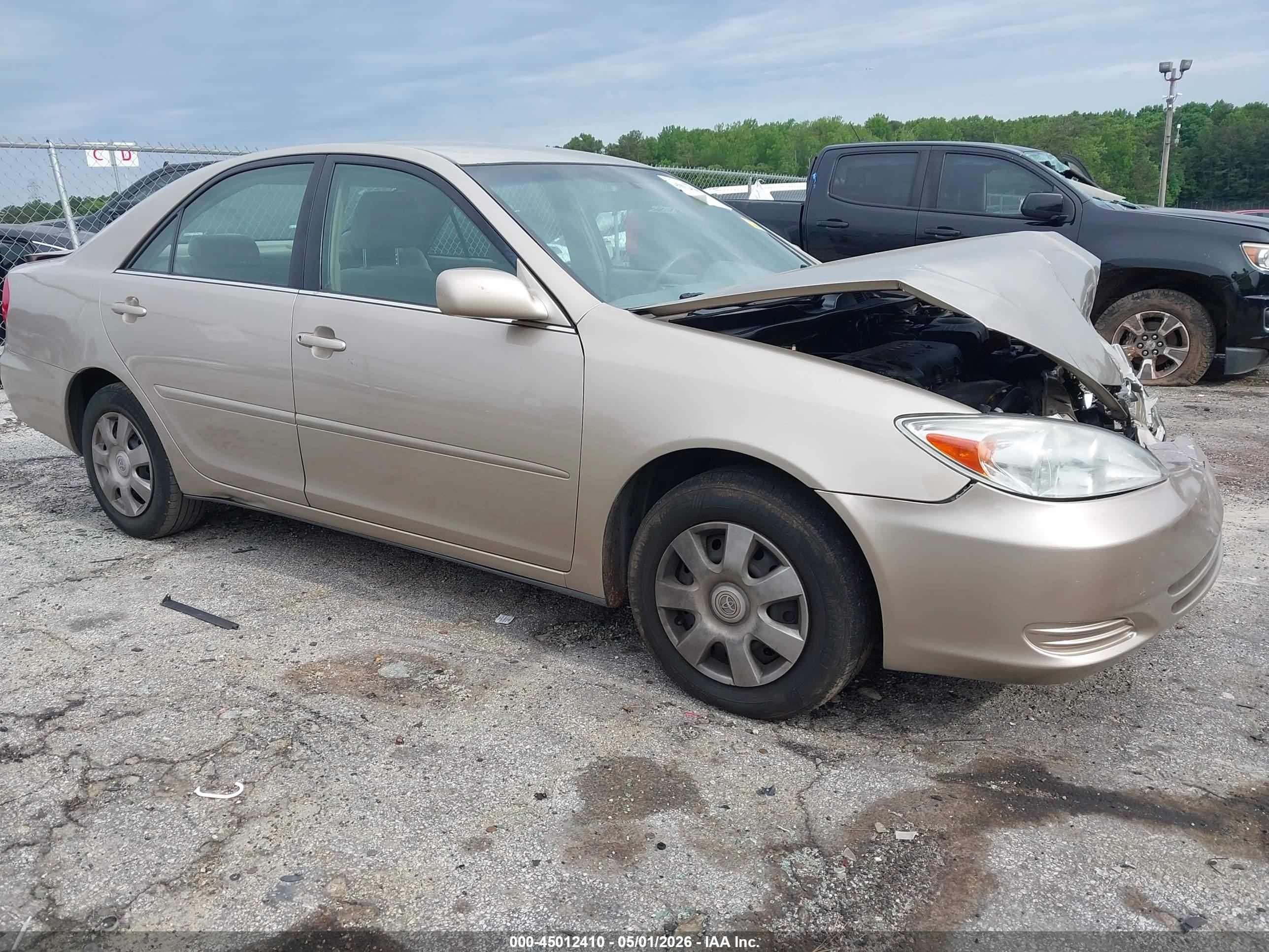 2004 Toyota Camry Le/se/std/xle Желто-коричневый vin: 4T1BE32K24U299995