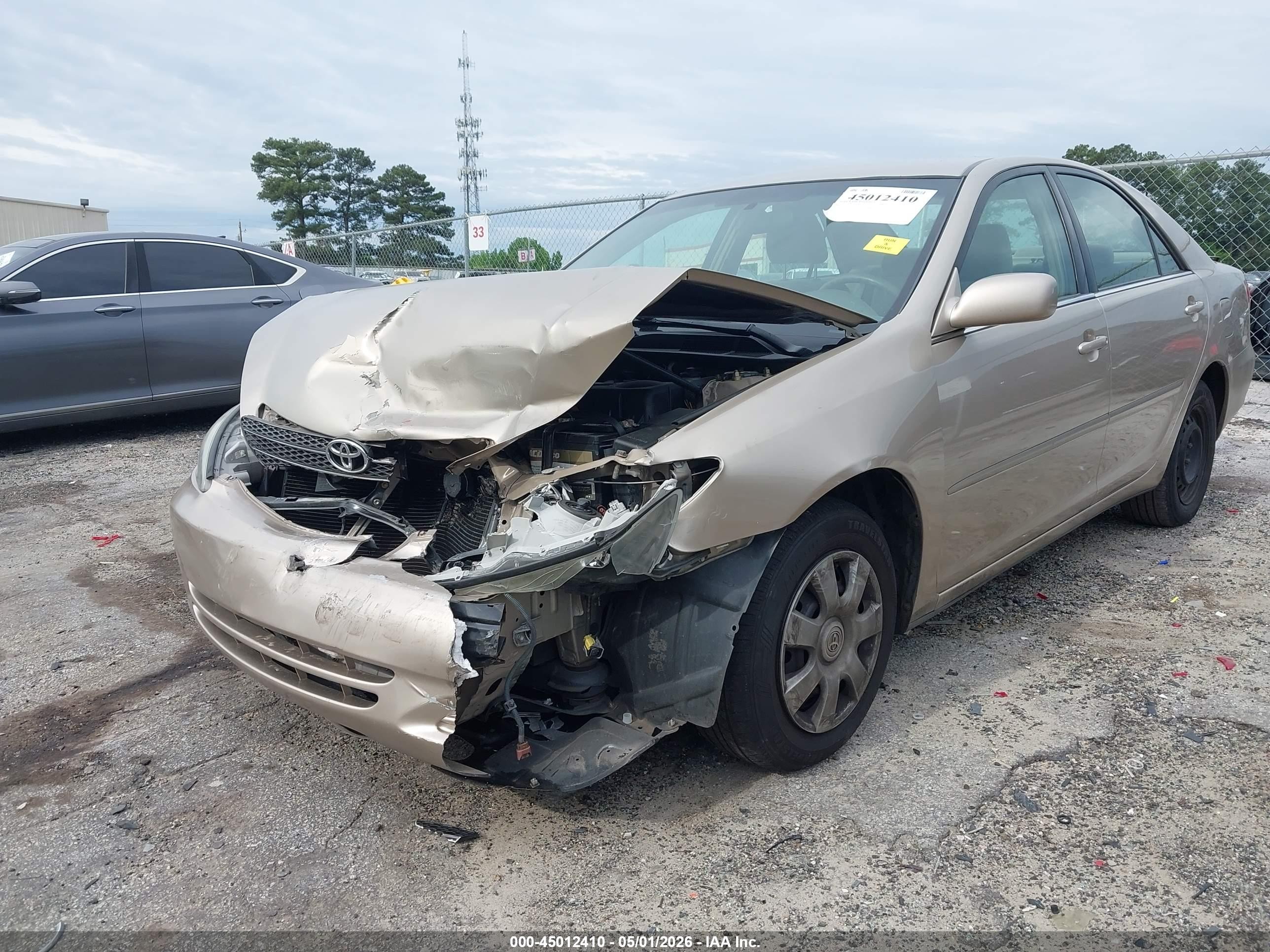 2004 Toyota Camry Le/se/std/xle Желто-коричневый vin: 4T1BE32K24U299995