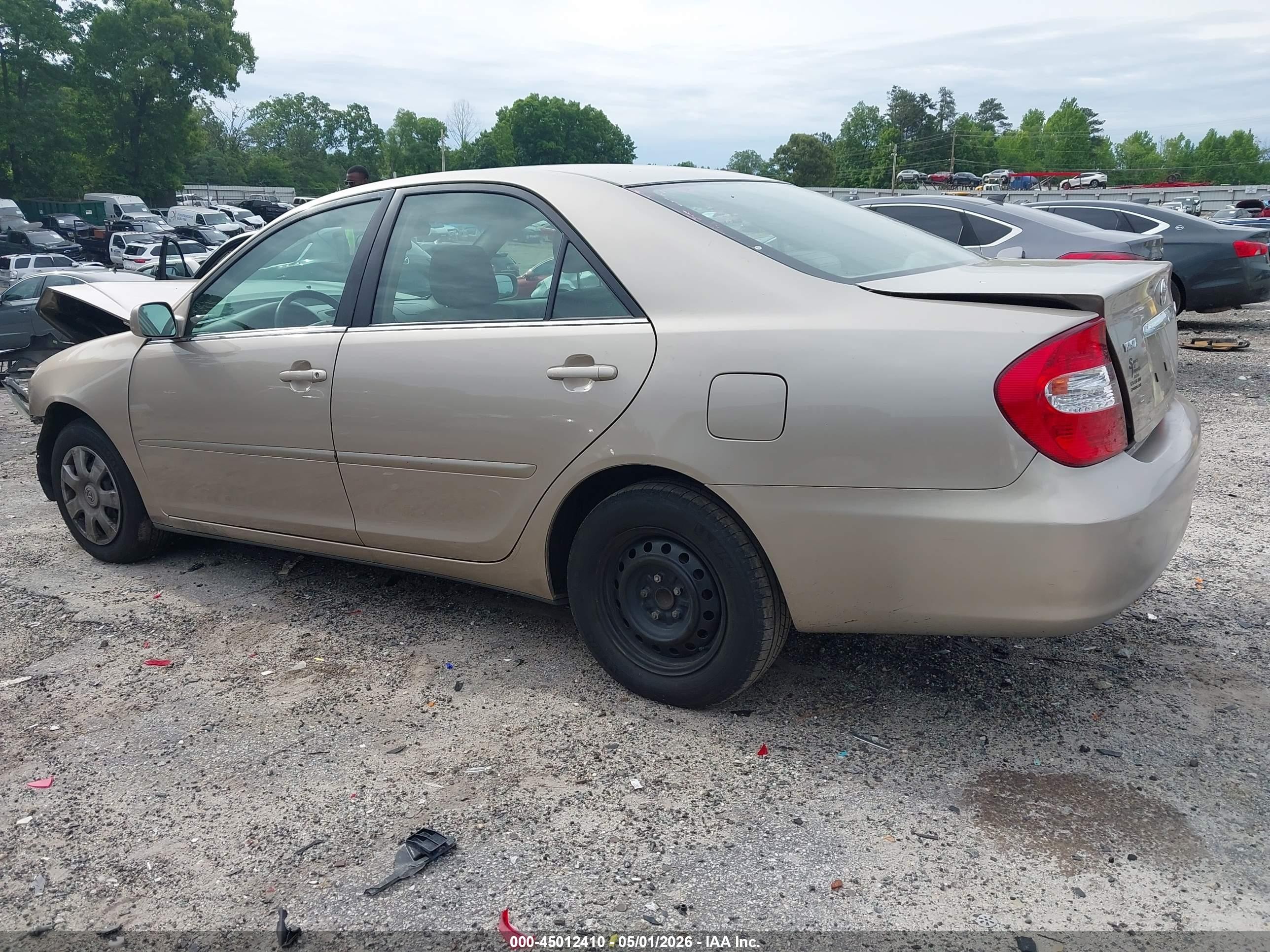2004 Toyota Camry Le/se/std/xle Желто-коричневый vin: 4T1BE32K24U299995