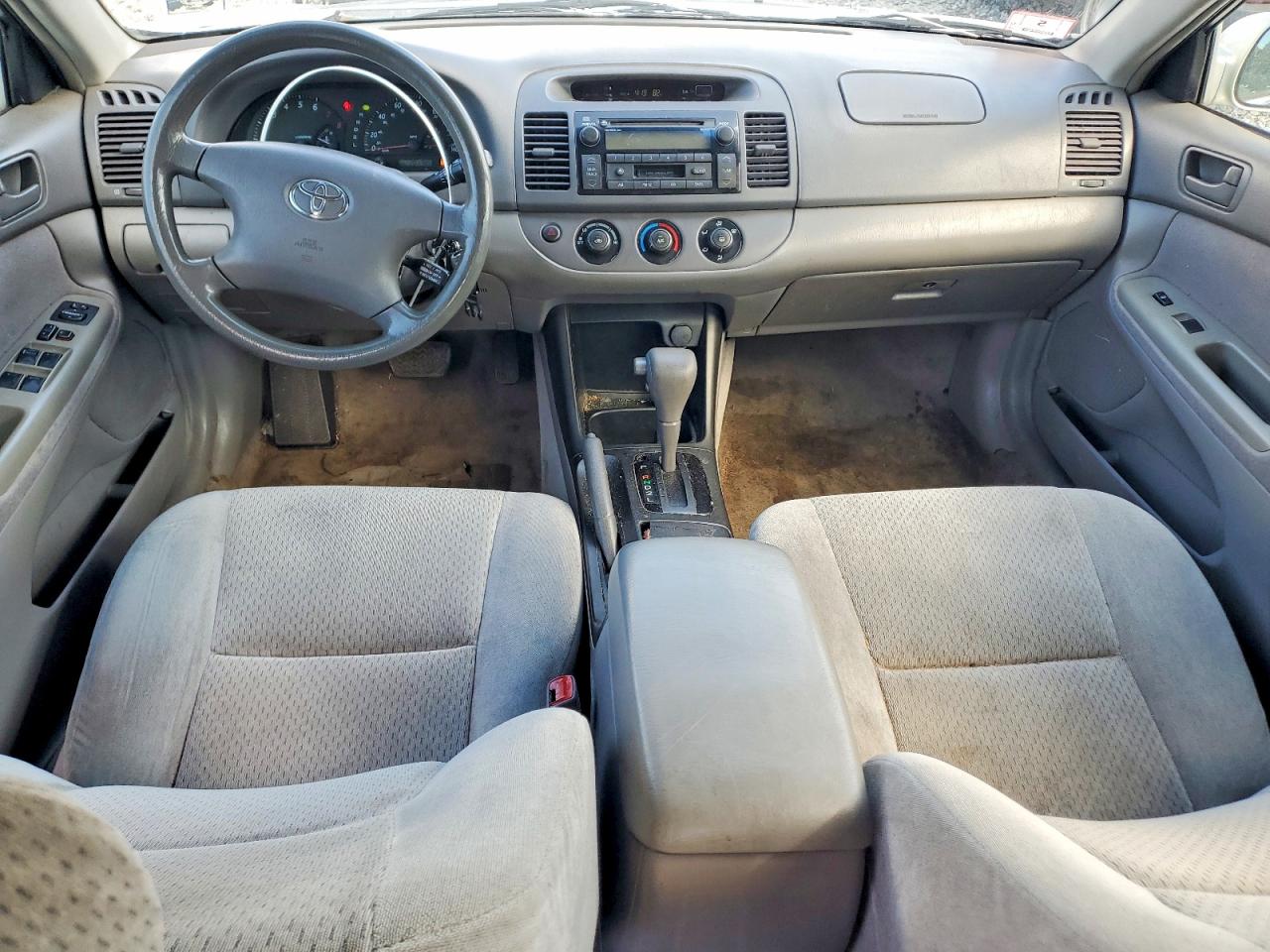 2004 Toyota Camry Le Gray vin: 4T1BE32K24U356275