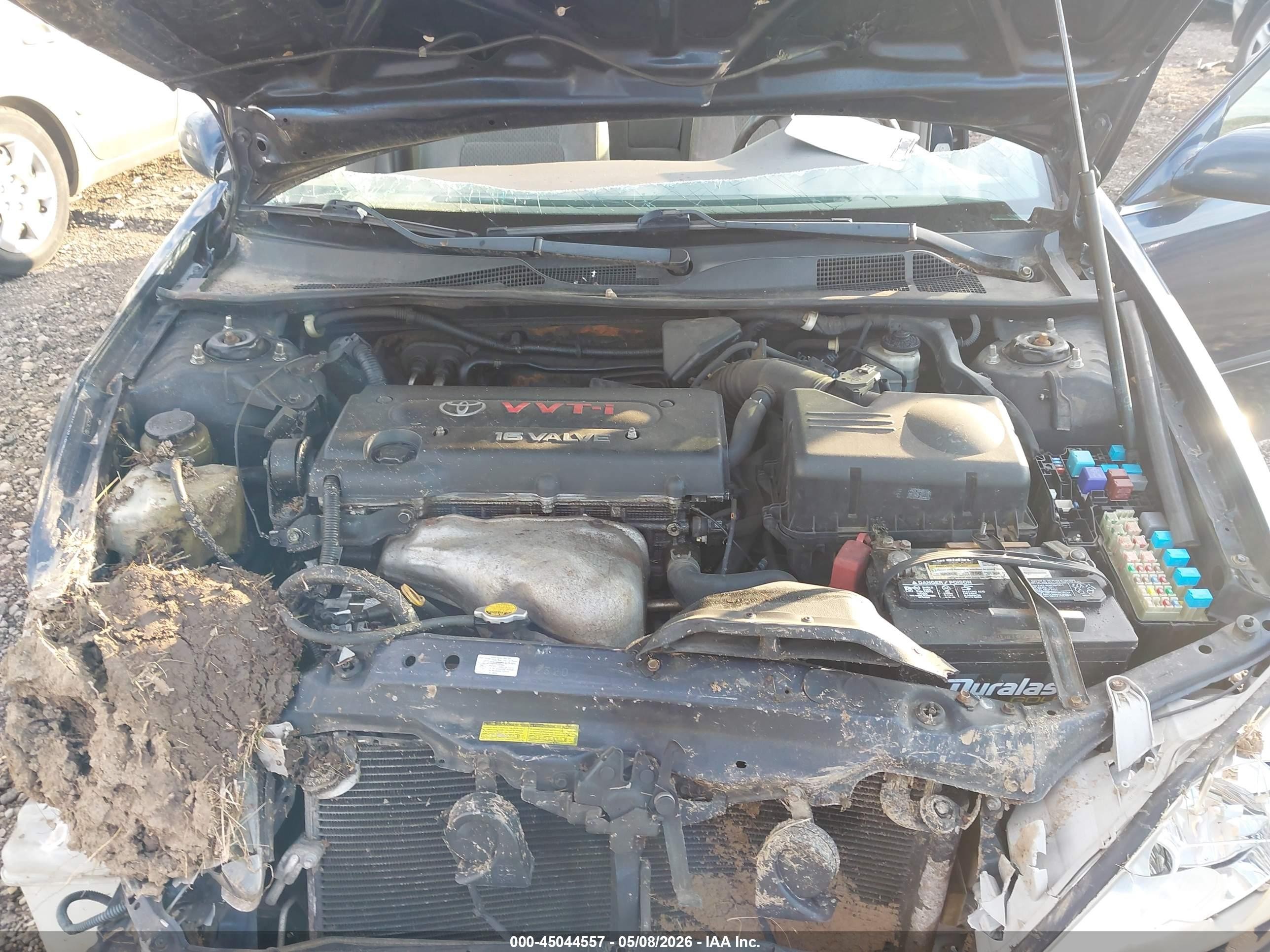 2004 Toyota Camry Le Синий vin: 4T1BE32K24U356373