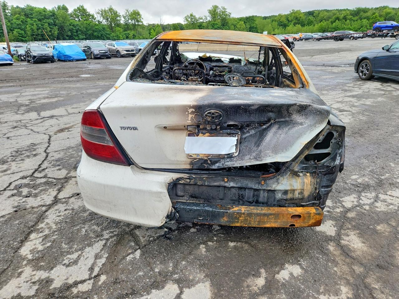 2004 Toyota Camry Le Пожар vin: 4T1BE32K24U362240