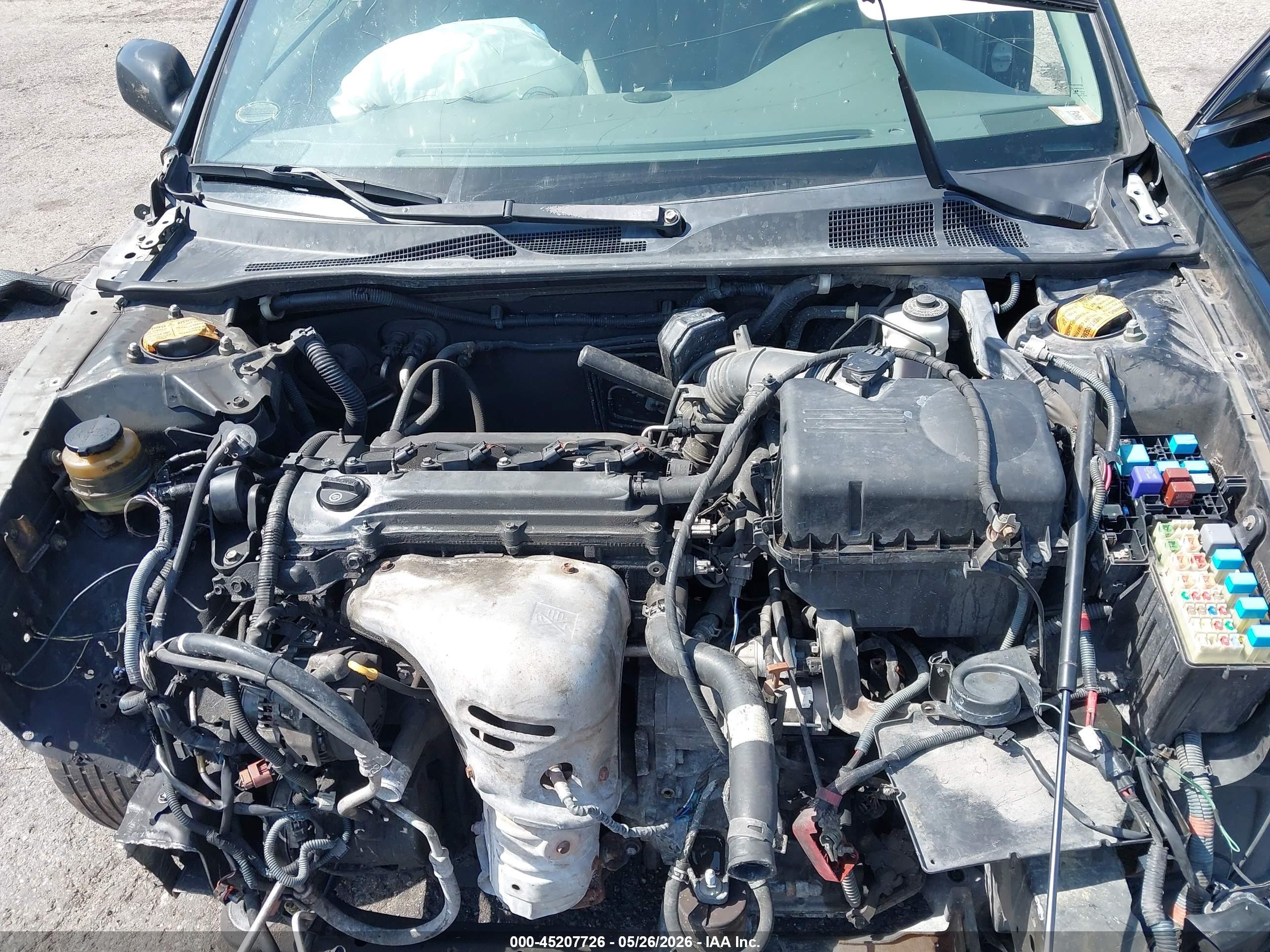 2004 Toyota Camry Le Черный vin: 4T1BE32K24U374789
