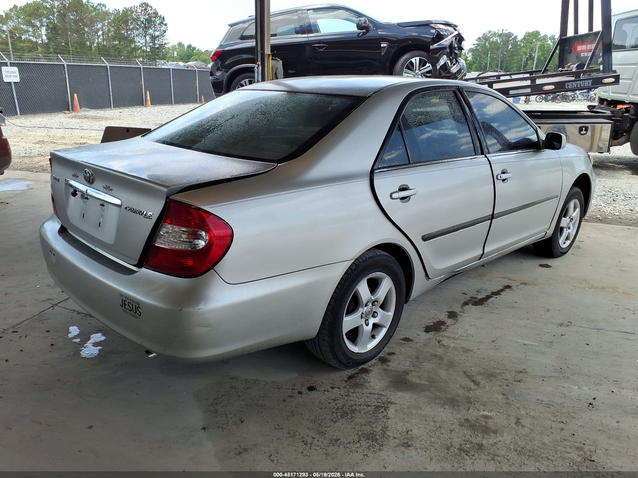 2004 Toyota Camry Le Серый vin: 4T1BE32K24U835599