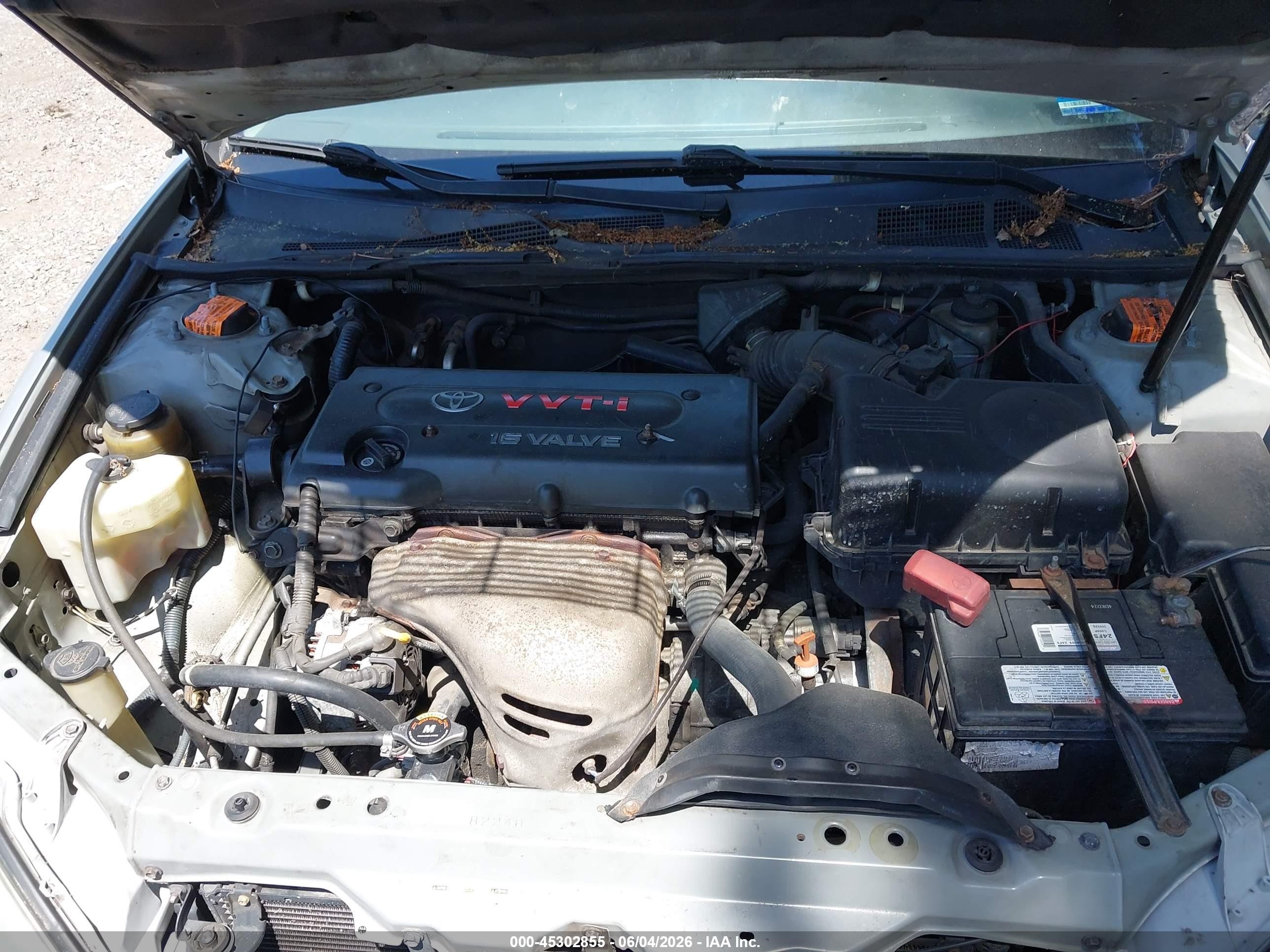 2004 Toyota Camry Le Серебряный vin: 4T1BE32K24U887007