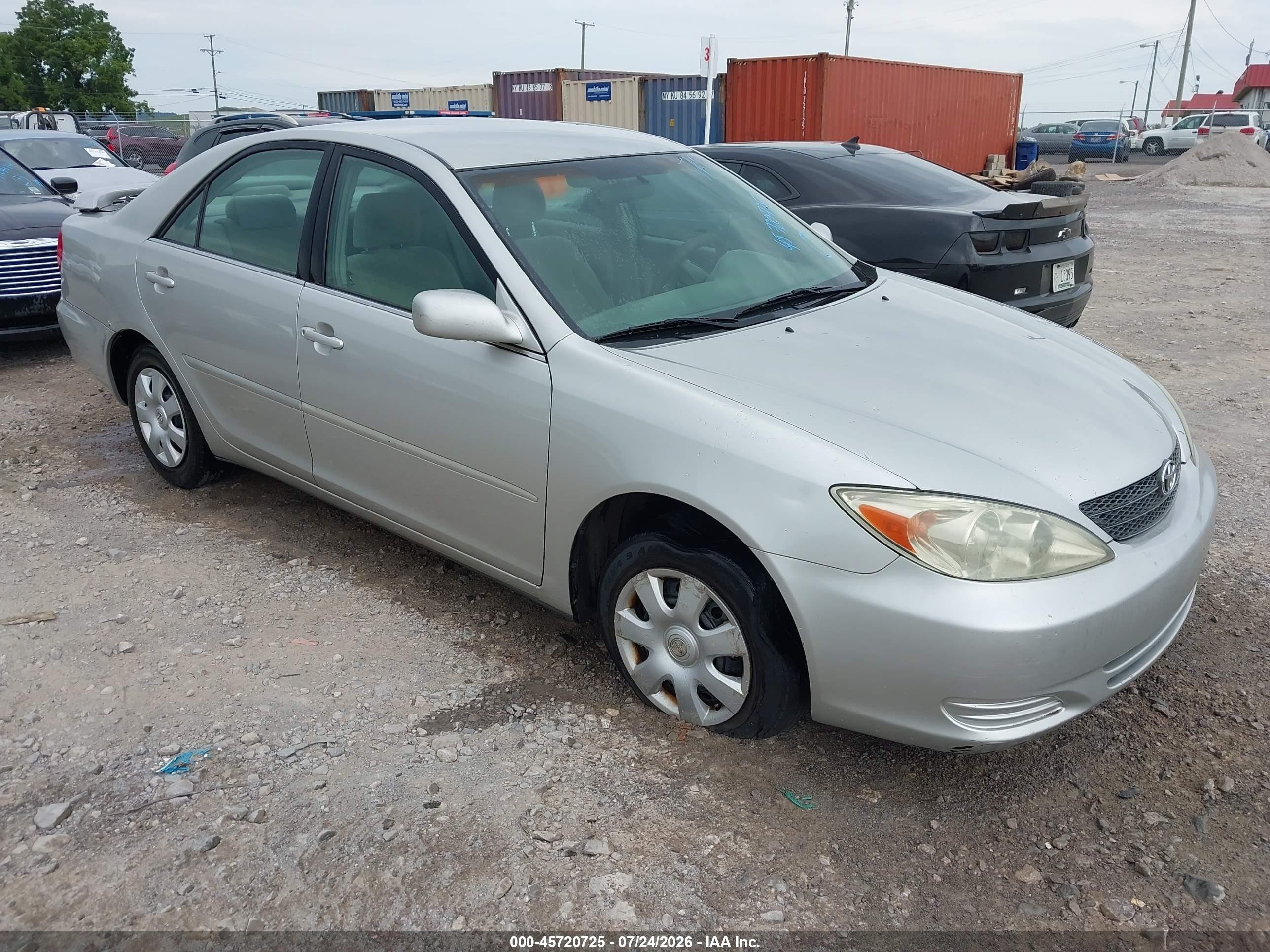 2004 Toyota Camry Le Silver vin: 4T1BE32K24U893177