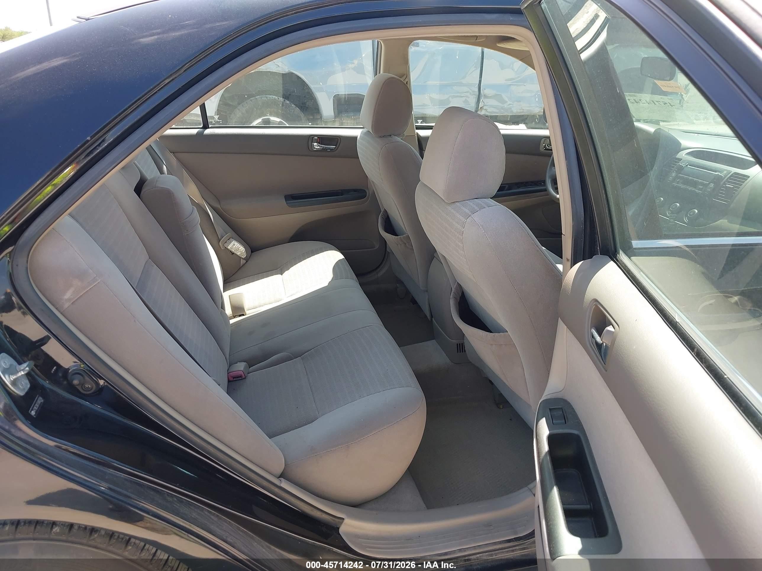 2005 Toyota Camry Le Black vin: 4T1BE32K25U003780