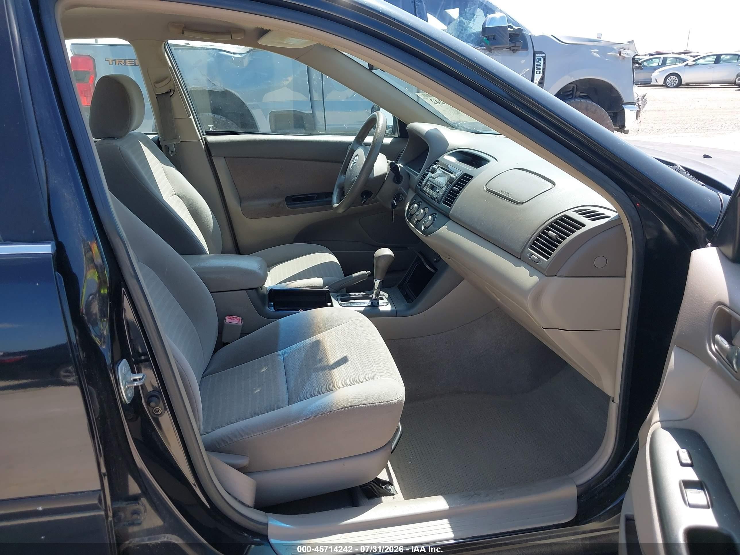 2005 Toyota Camry Le Black vin: 4T1BE32K25U003780