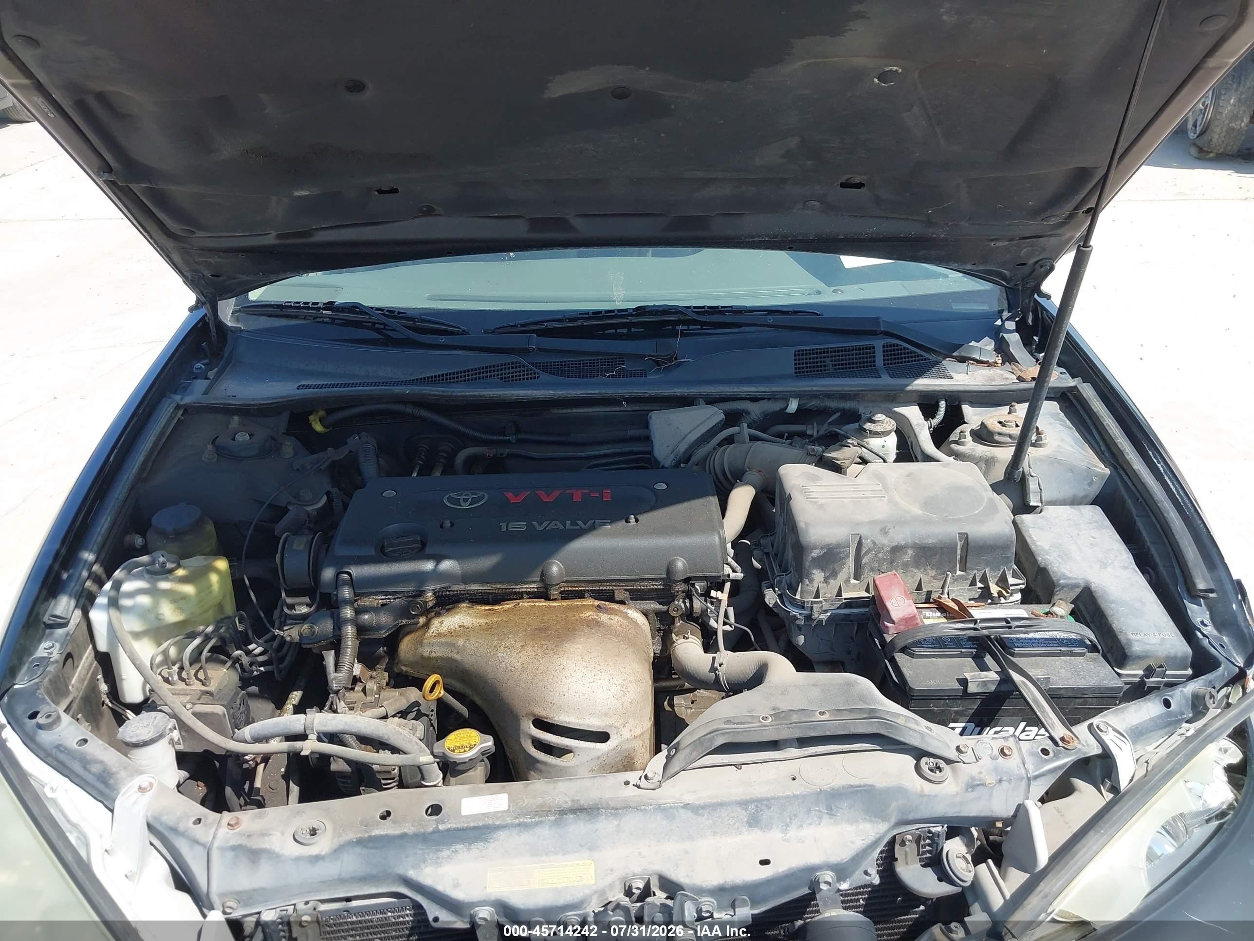 2005 Toyota Camry Le Black vin: 4T1BE32K25U003780