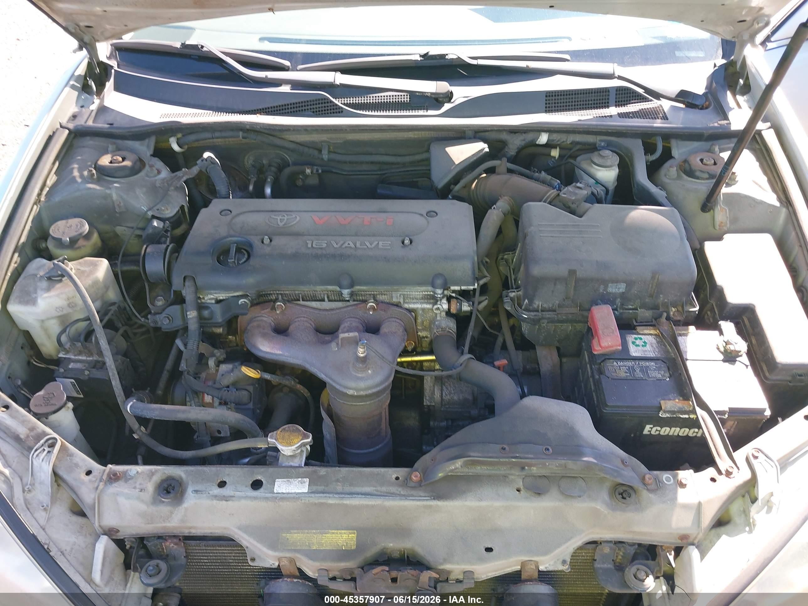 2005 Toyota Camry Le Серебряный vin: 4T1BE32K25U081508