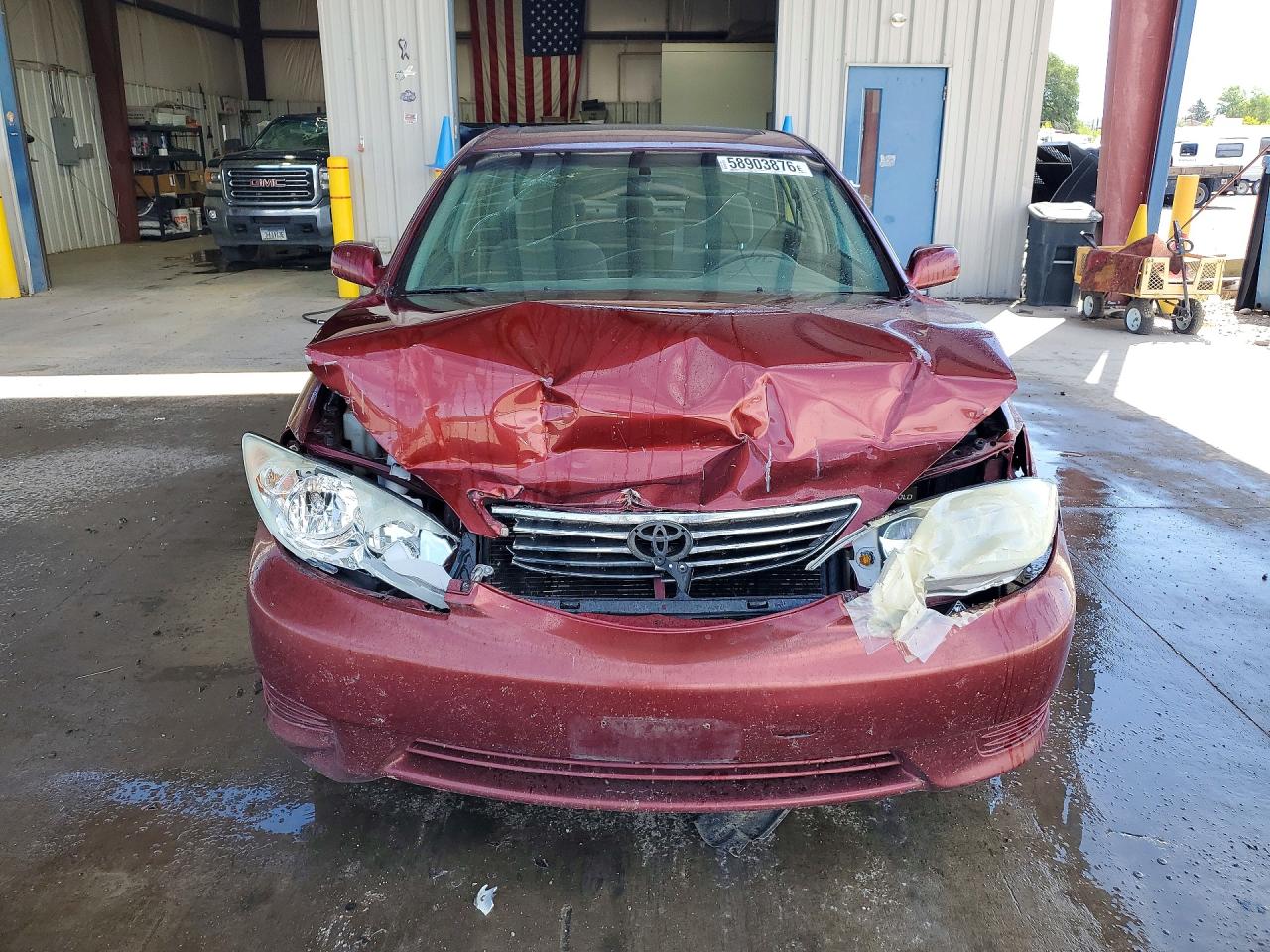 2005 Toyota Camry Le Brown vin: 4T1BE32K25U414225