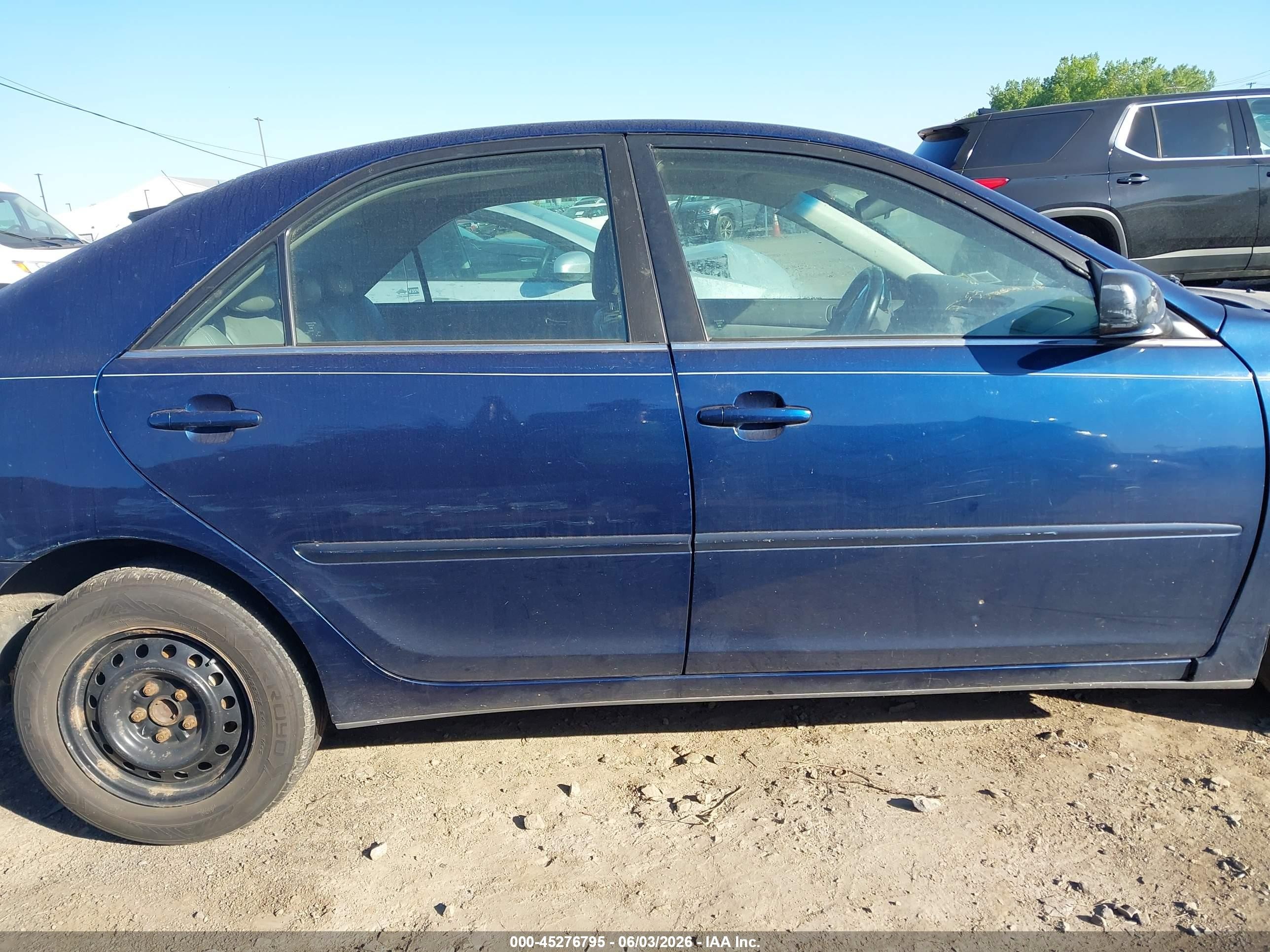 2005 Toyota Camry Le Синий vin: 4T1BE32K25U417528