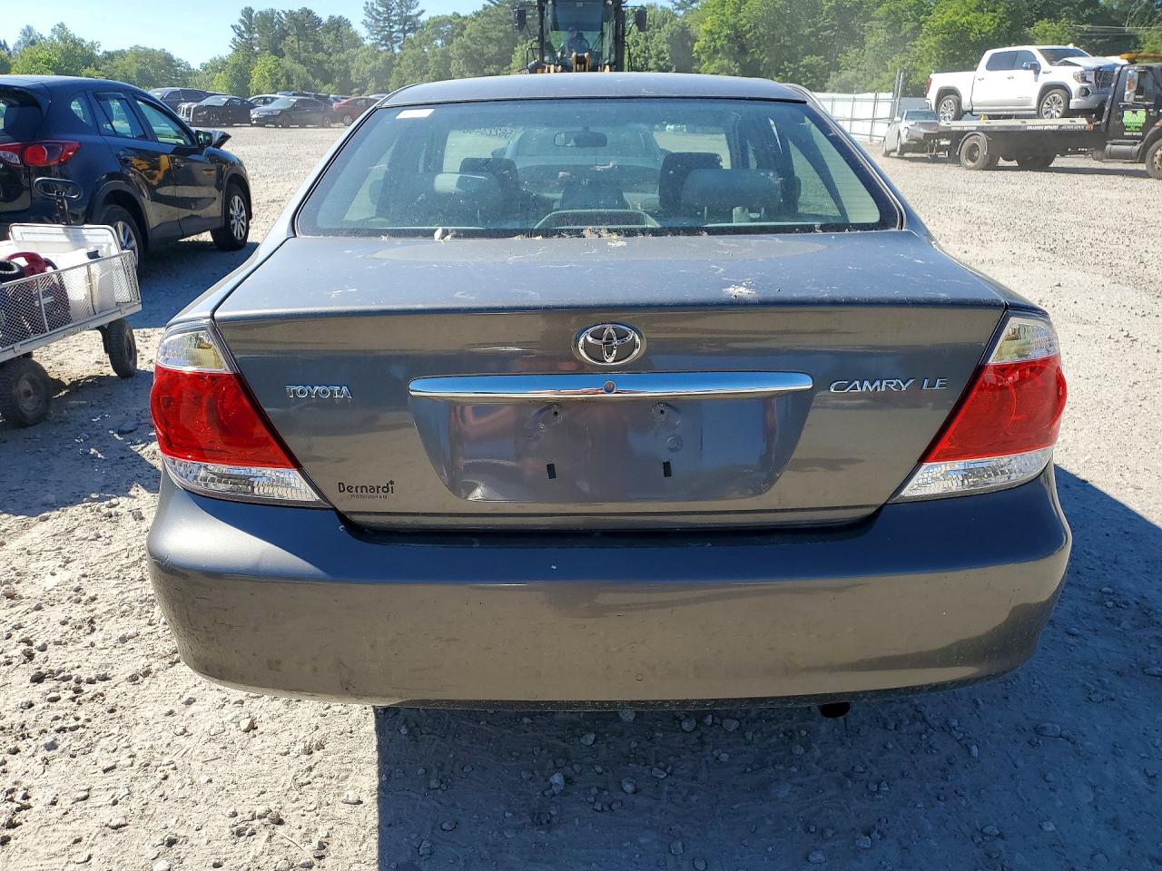 2005 Toyota Camry Le Gray vin: 4T1BE32K25U556140