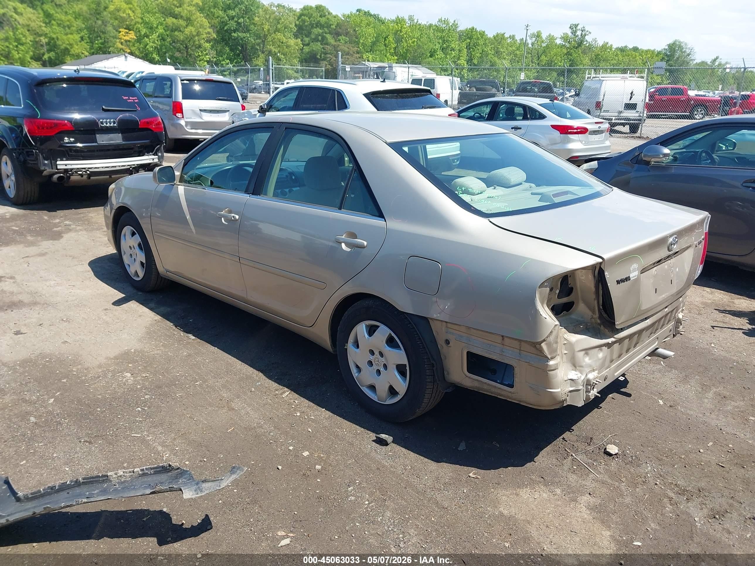 2005 Toyota Camry Se Gold vin: 4T1BE32K25U591423