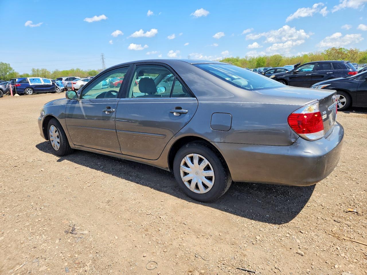 2005 Toyota Camry Le Серый vin: 4T1BE32K25U958787