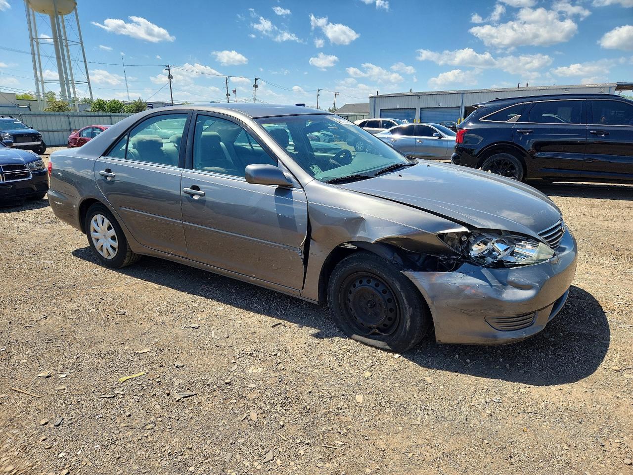 2005 Toyota Camry Le Серый vin: 4T1BE32K25U958787