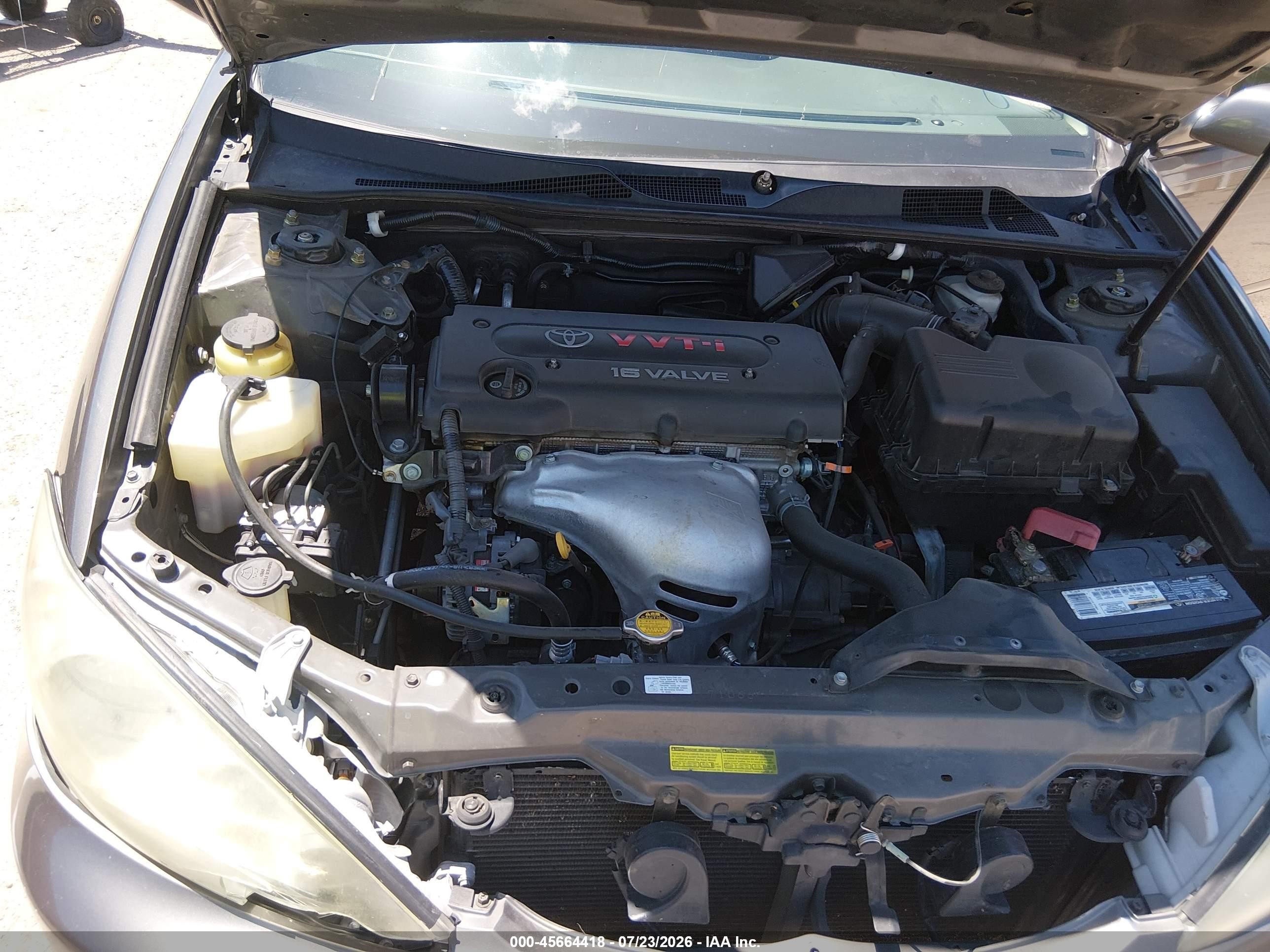 2005 Toyota Camry Le Gray vin: 4T1BE32K25U987285