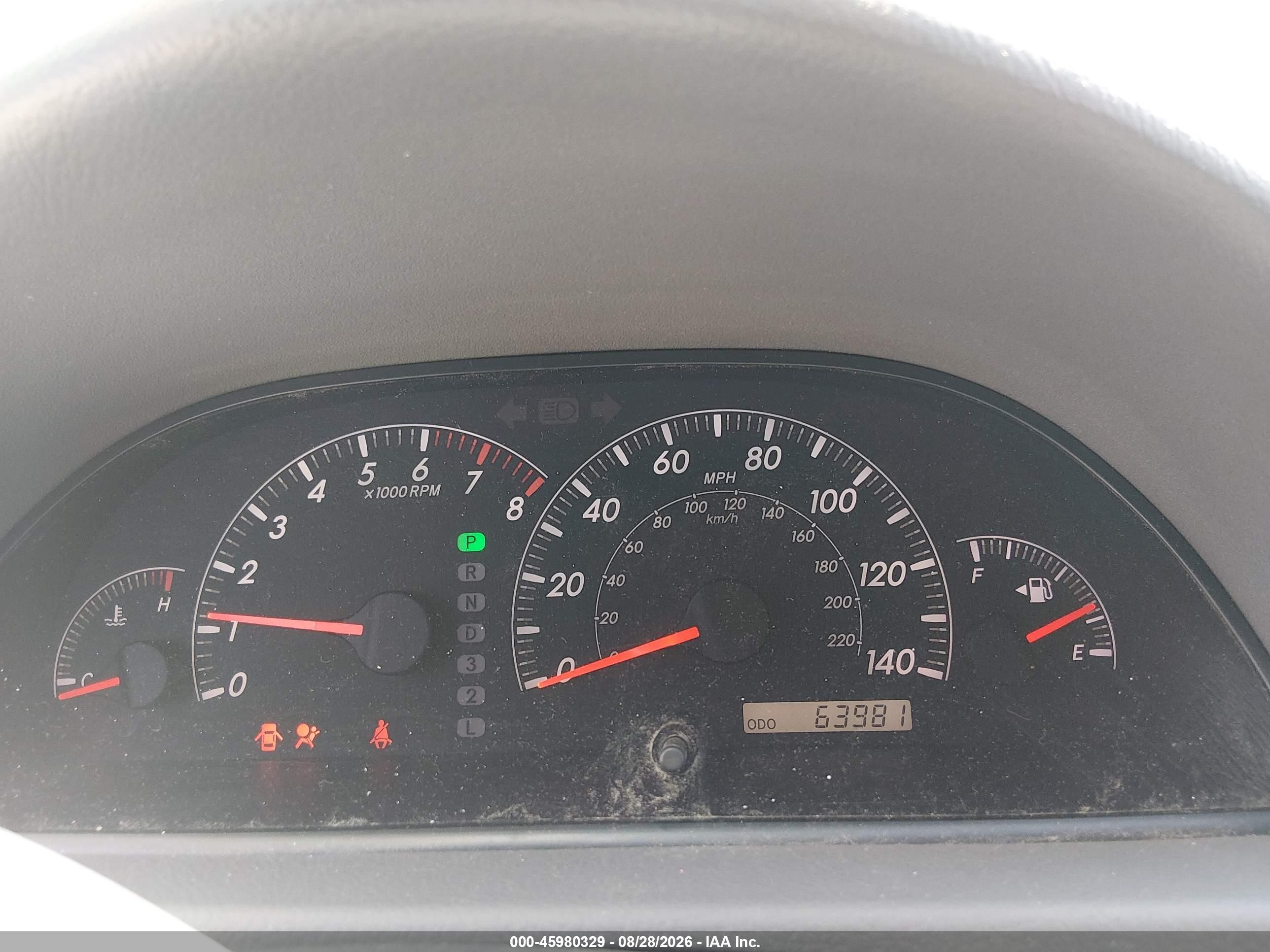 2006 Toyota Camry Le Beige vin: 4T1BE32K26U115948