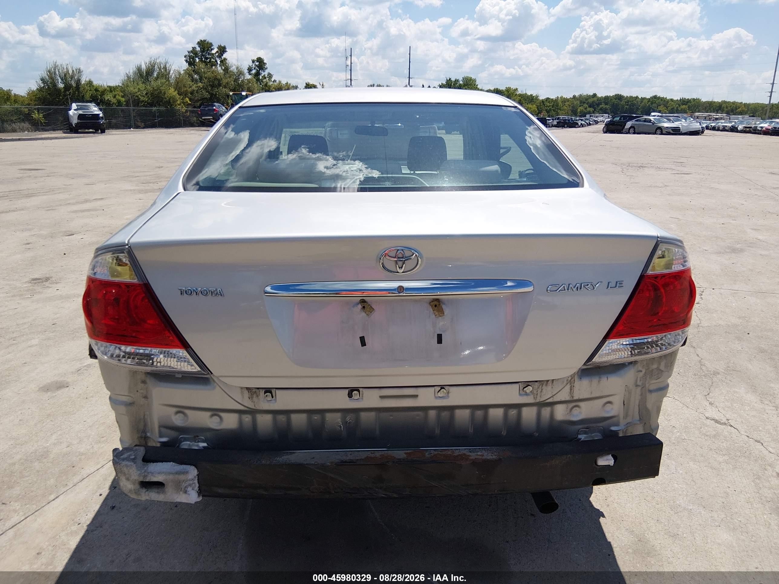 2006 Toyota Camry Le Beige vin: 4T1BE32K26U115948