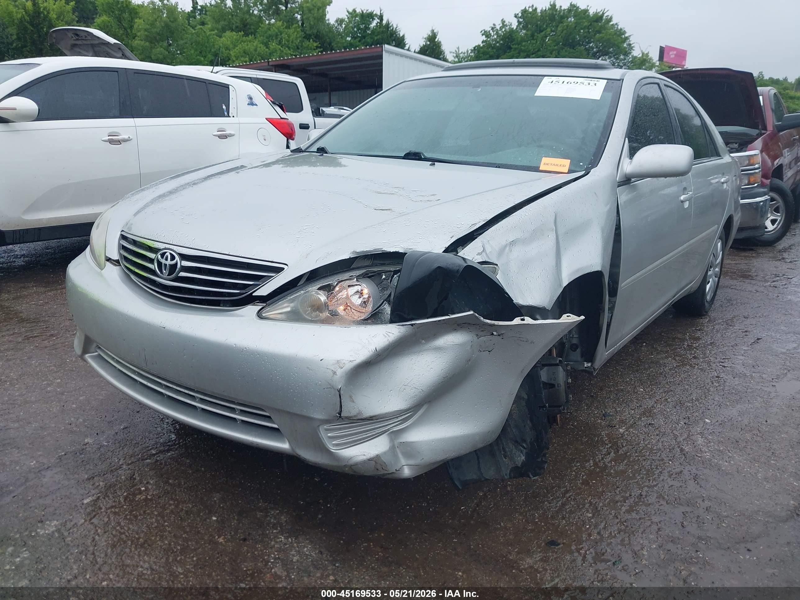 2006 Toyota Camry Le Серебряный vin: 4T1BE32K26U121796