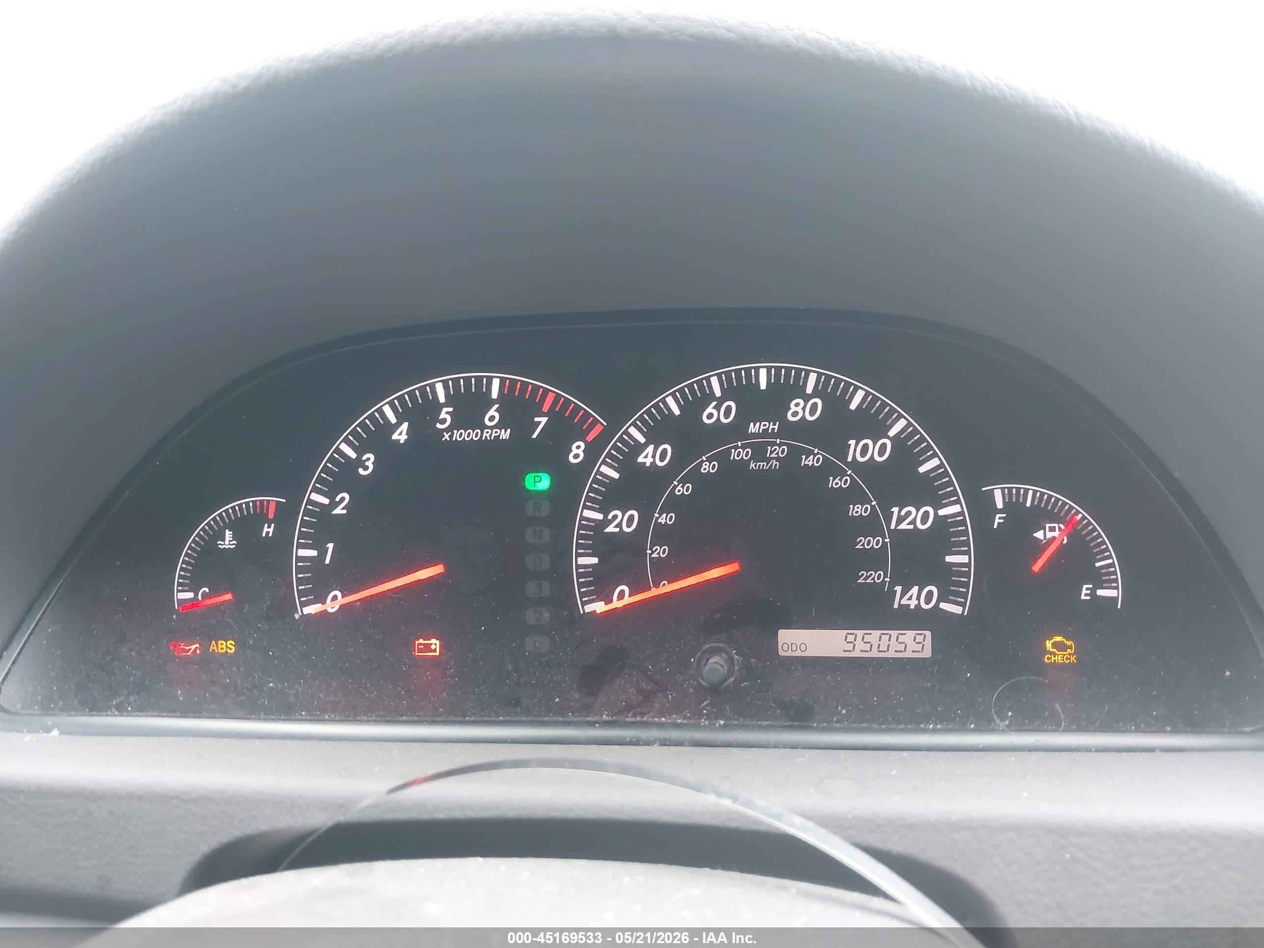 2006 Toyota Camry Le Серебряный vin: 4T1BE32K26U121796