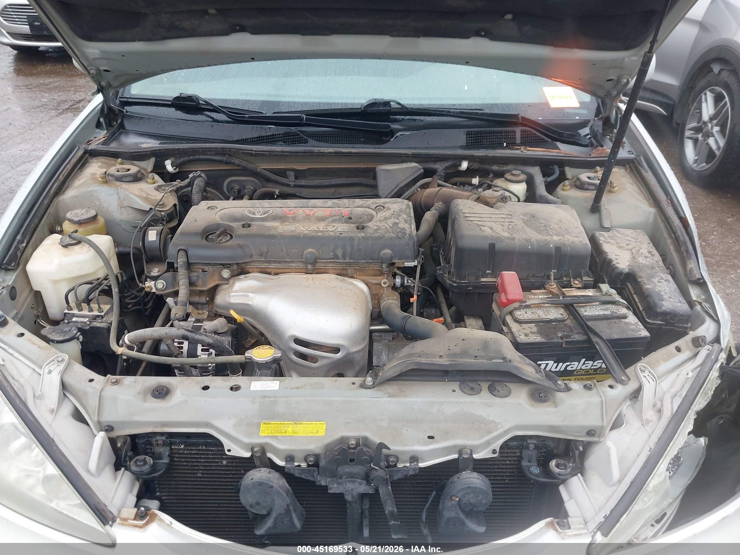 2006 Toyota Camry Le Серебряный vin: 4T1BE32K26U121796