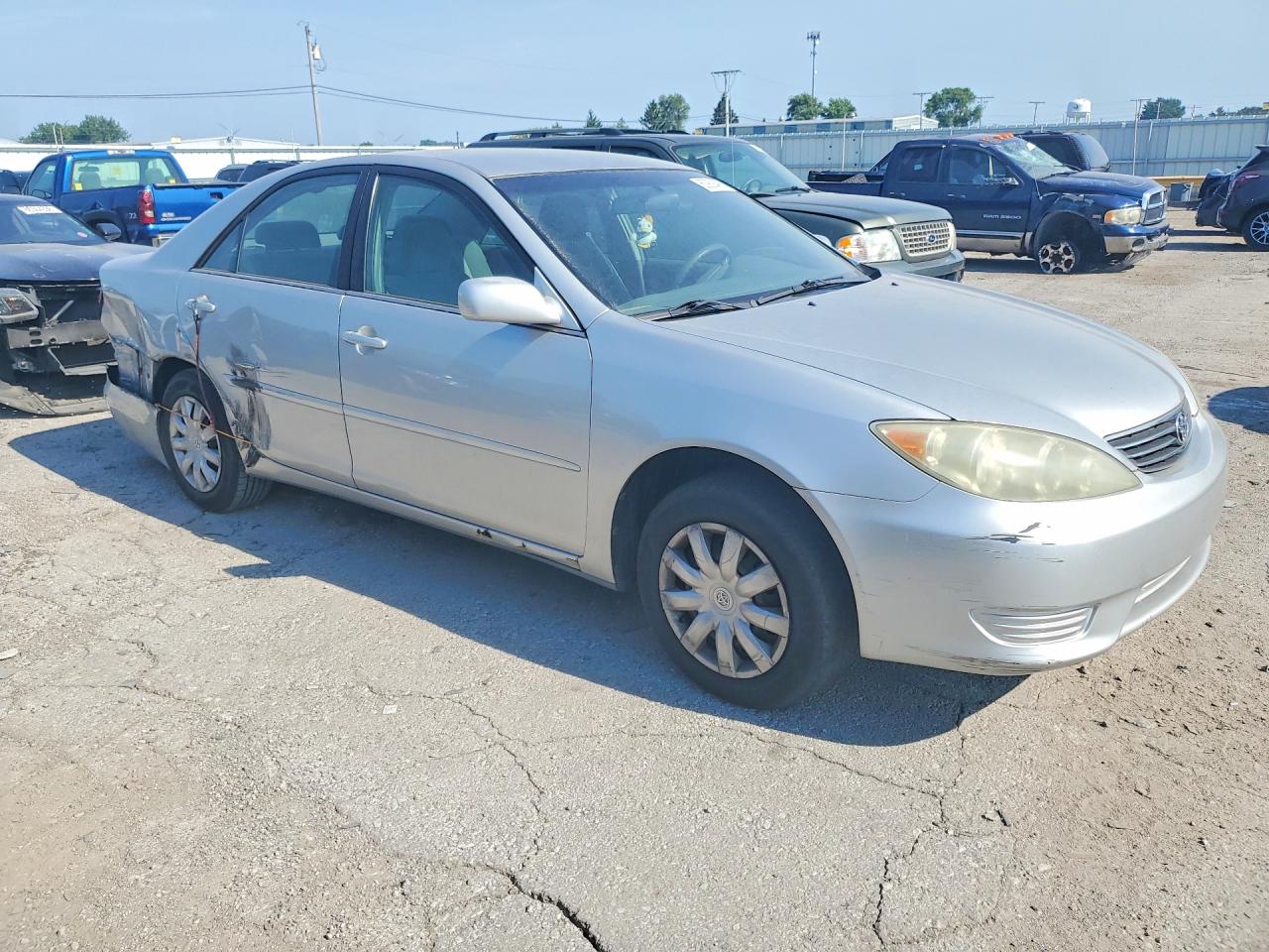 2006 Toyota Camry Le Silver vin: 4T1BE32K26U123760