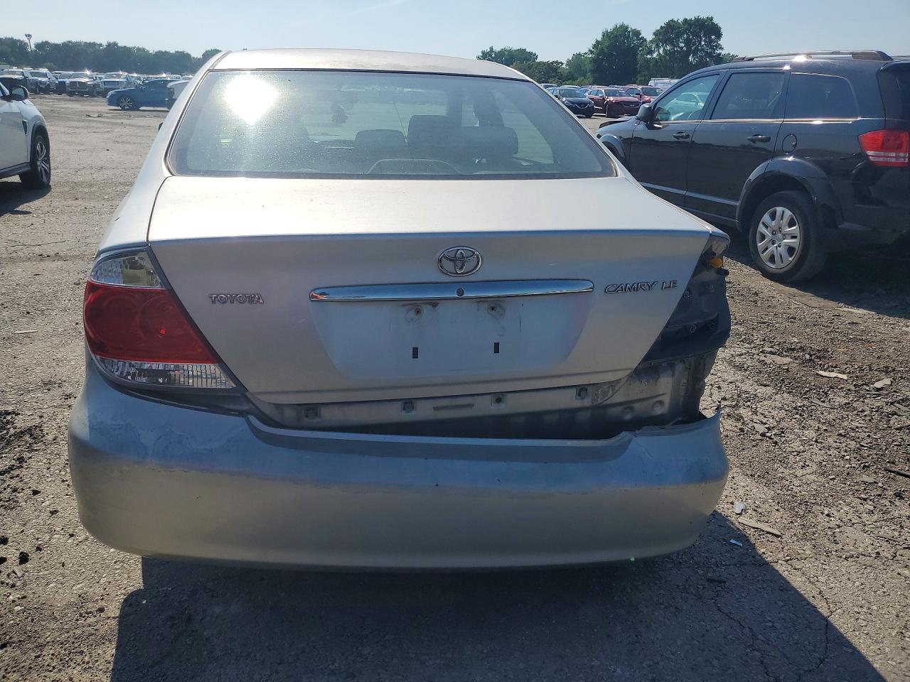 2006 Toyota Camry Le Silver vin: 4T1BE32K26U123760