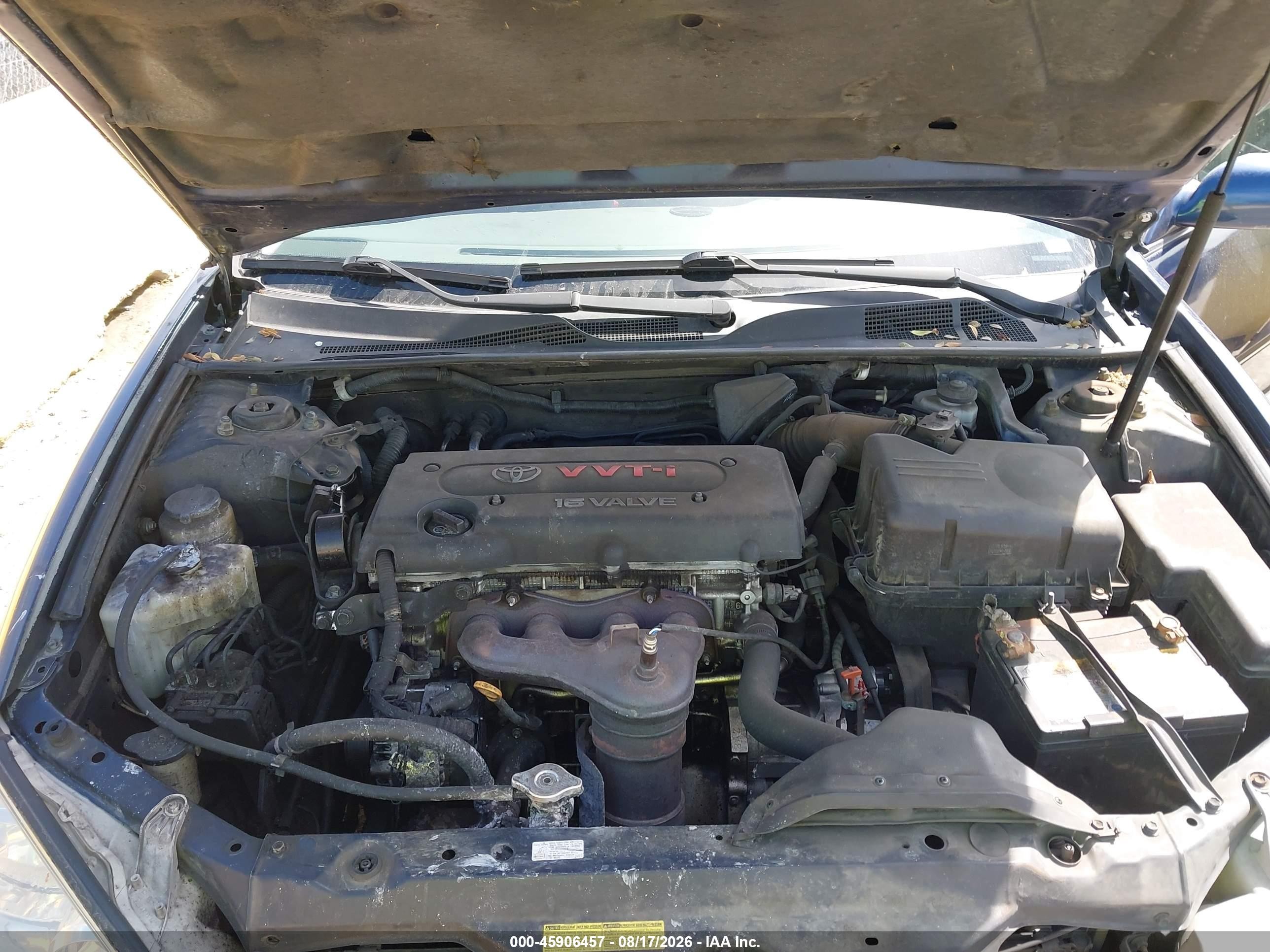 2006 Toyota Camry Le Blue vin: 4T1BE32K26U127470