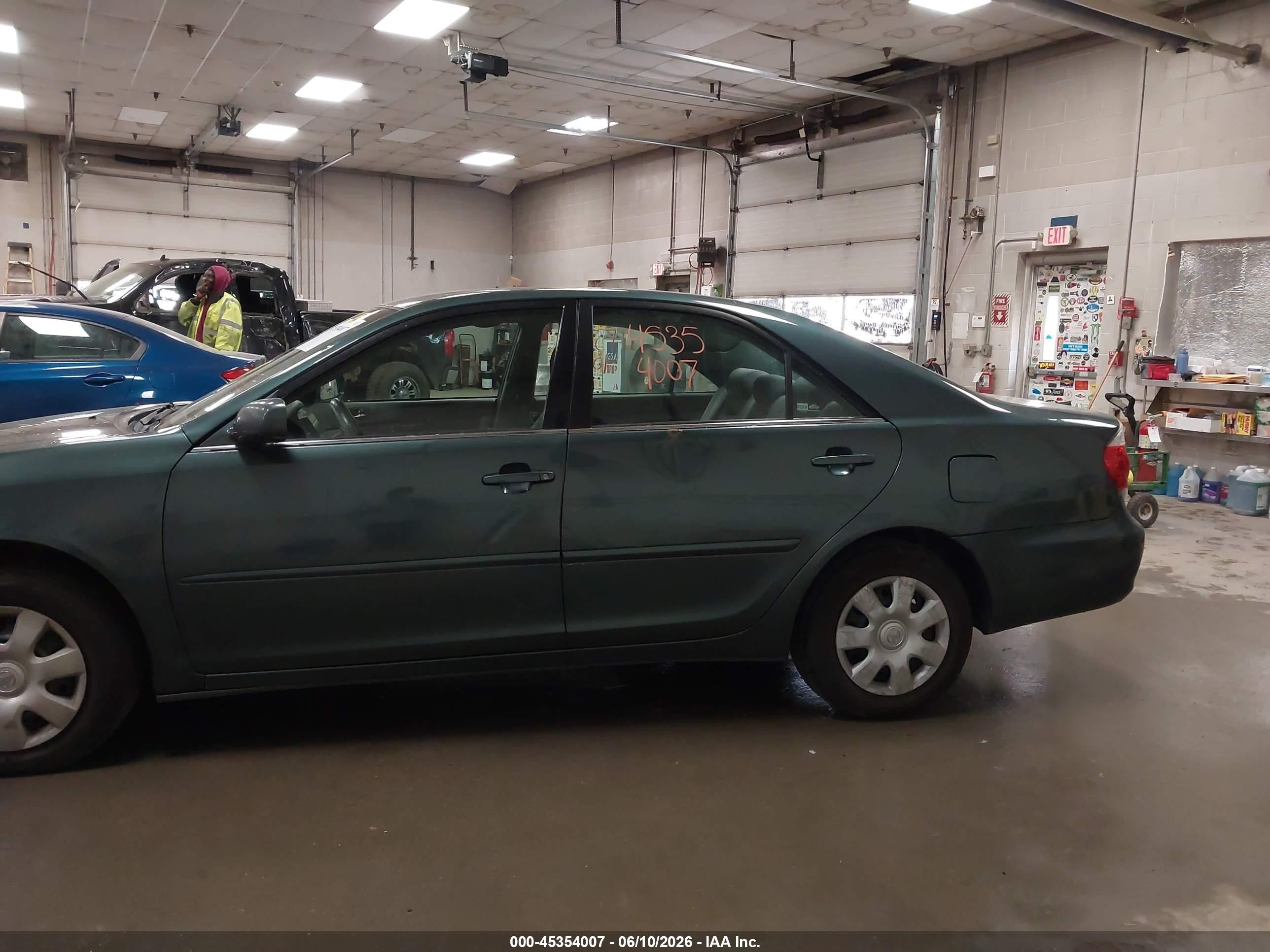 2006 Toyota Camry Le Green vin: 4T1BE32K26U145130