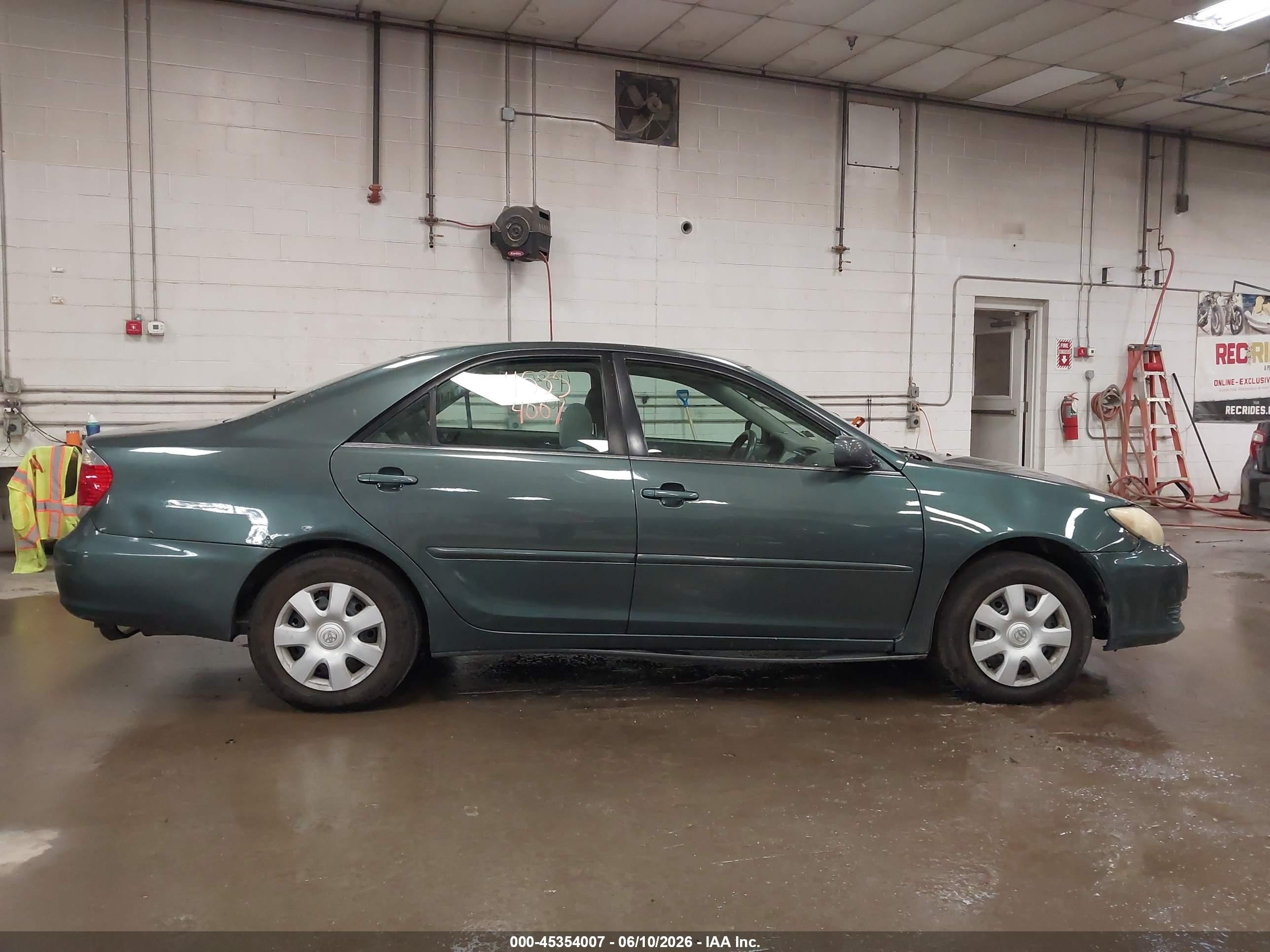 2006 Toyota Camry Le Green vin: 4T1BE32K26U145130