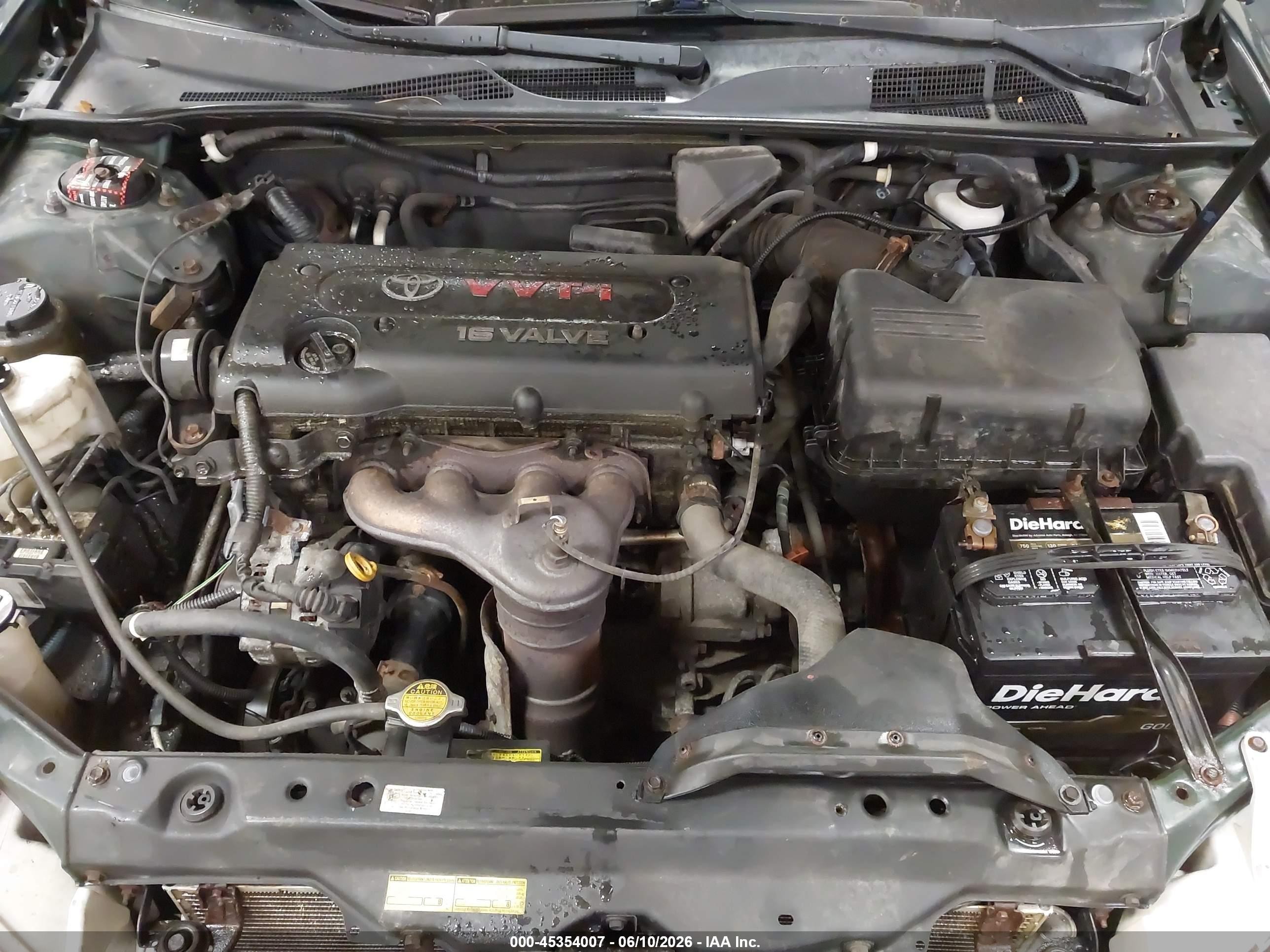 2006 Toyota Camry Le Green vin: 4T1BE32K26U145130