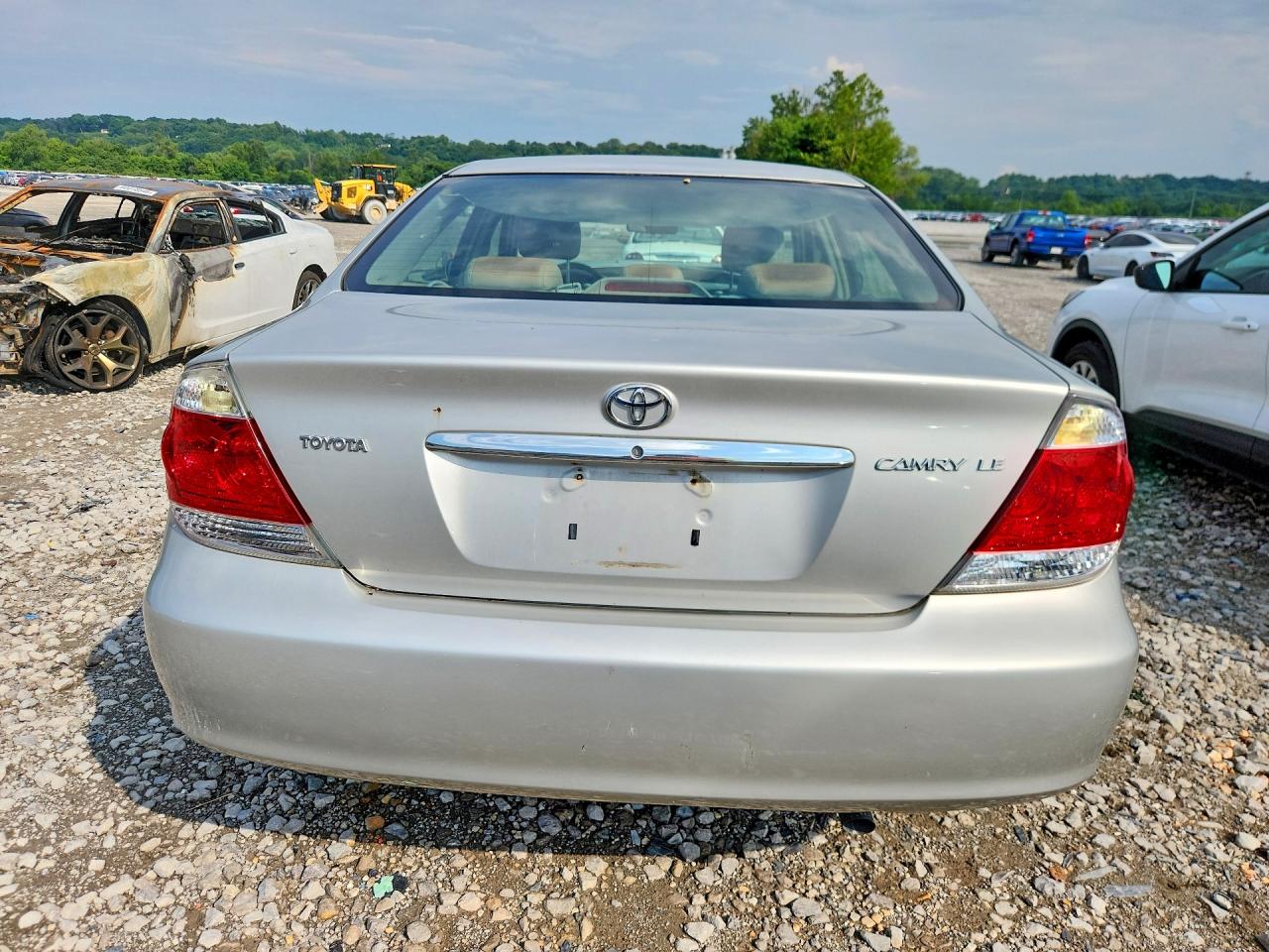 2006 Toyota Camry Le Silver vin: 4T1BE32K26U156449