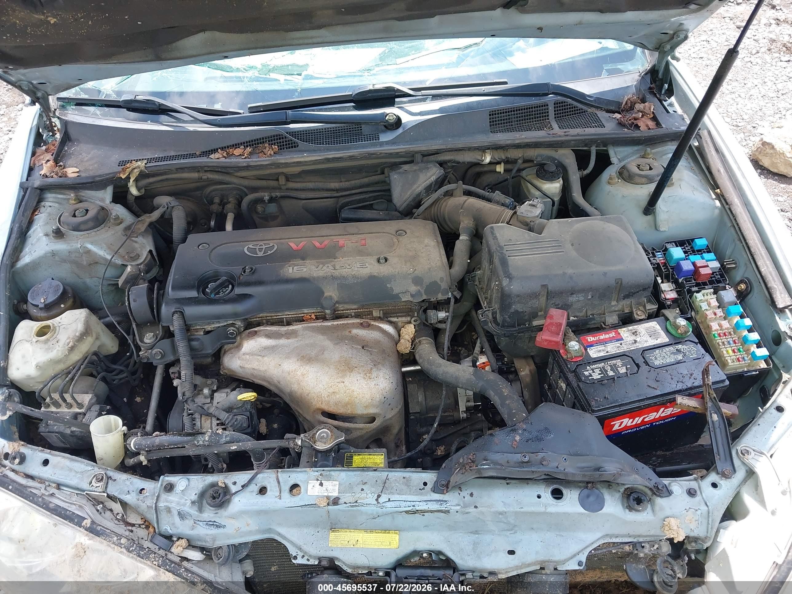 2006 Toyota Camry Le Blue vin: 4T1BE32K26U691443
