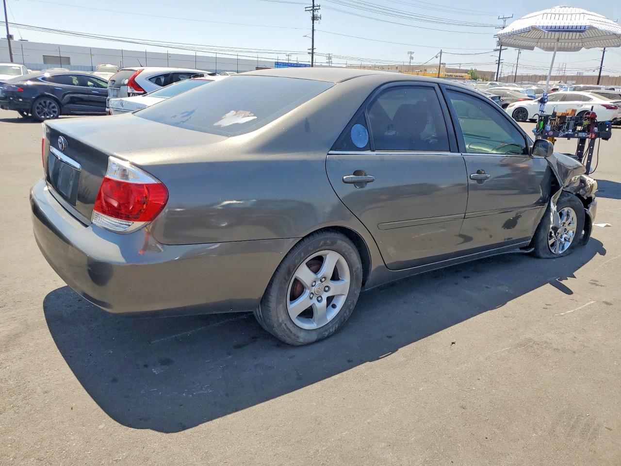 2006 Toyota Camry Le Серый vin: 4T1BE32K26U725252